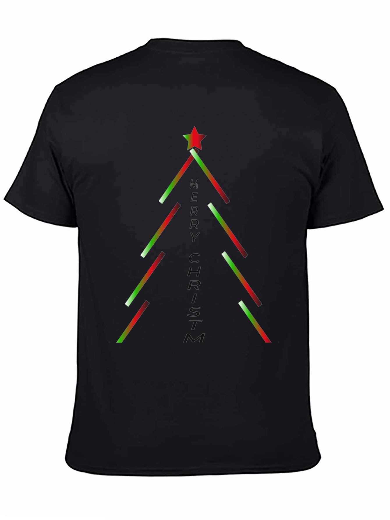 Festive Christmas Tree Graphic Tee
