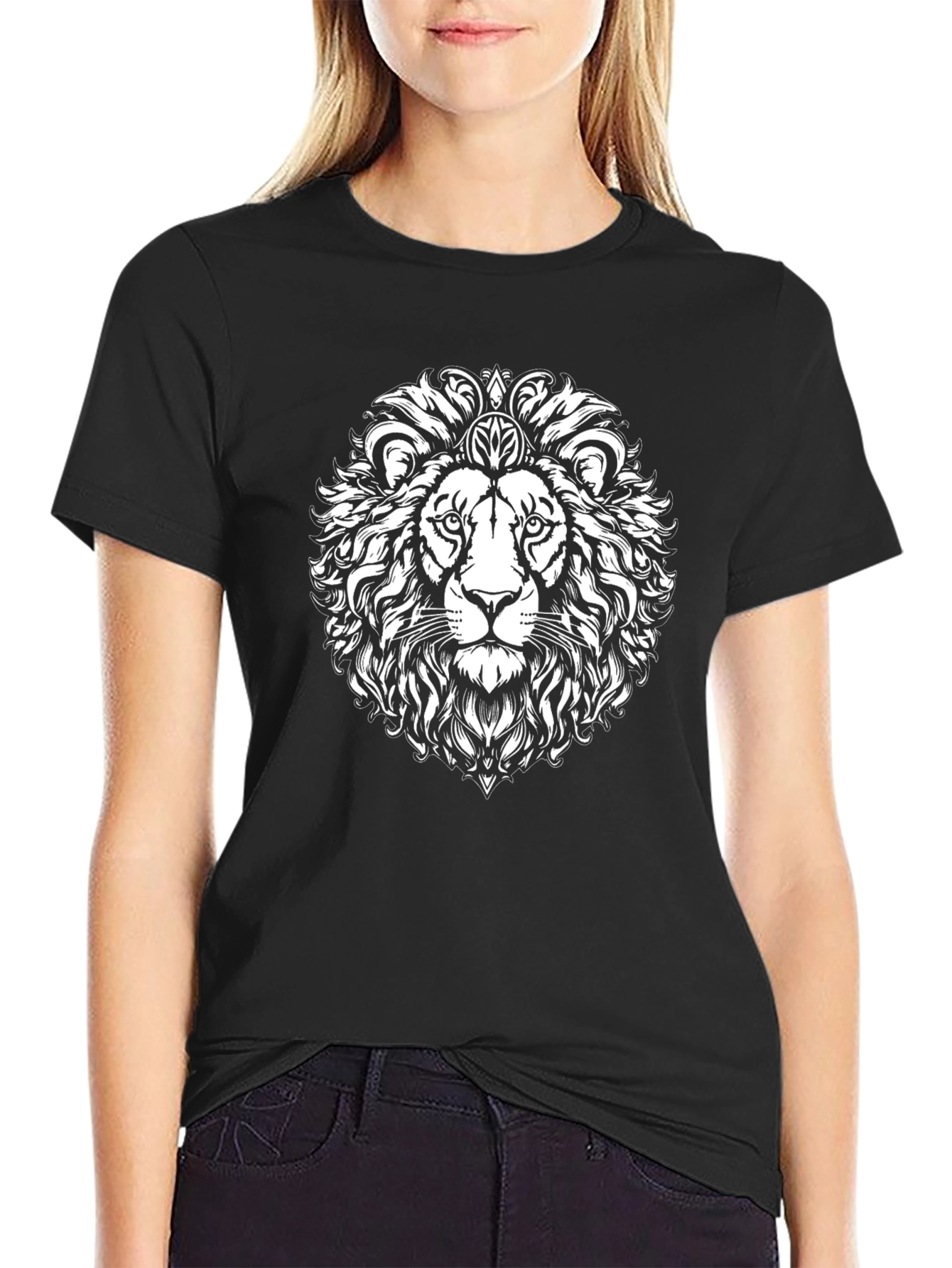 Lion King Graphic T-Shirt - Black