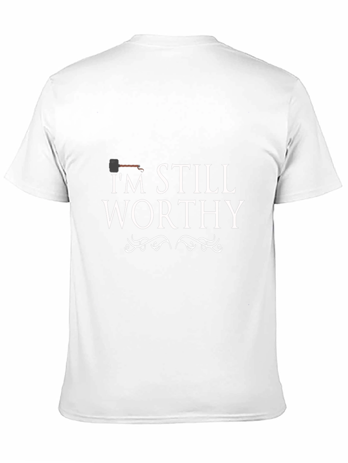 Im Still Worthy Mens Black T-Shirt