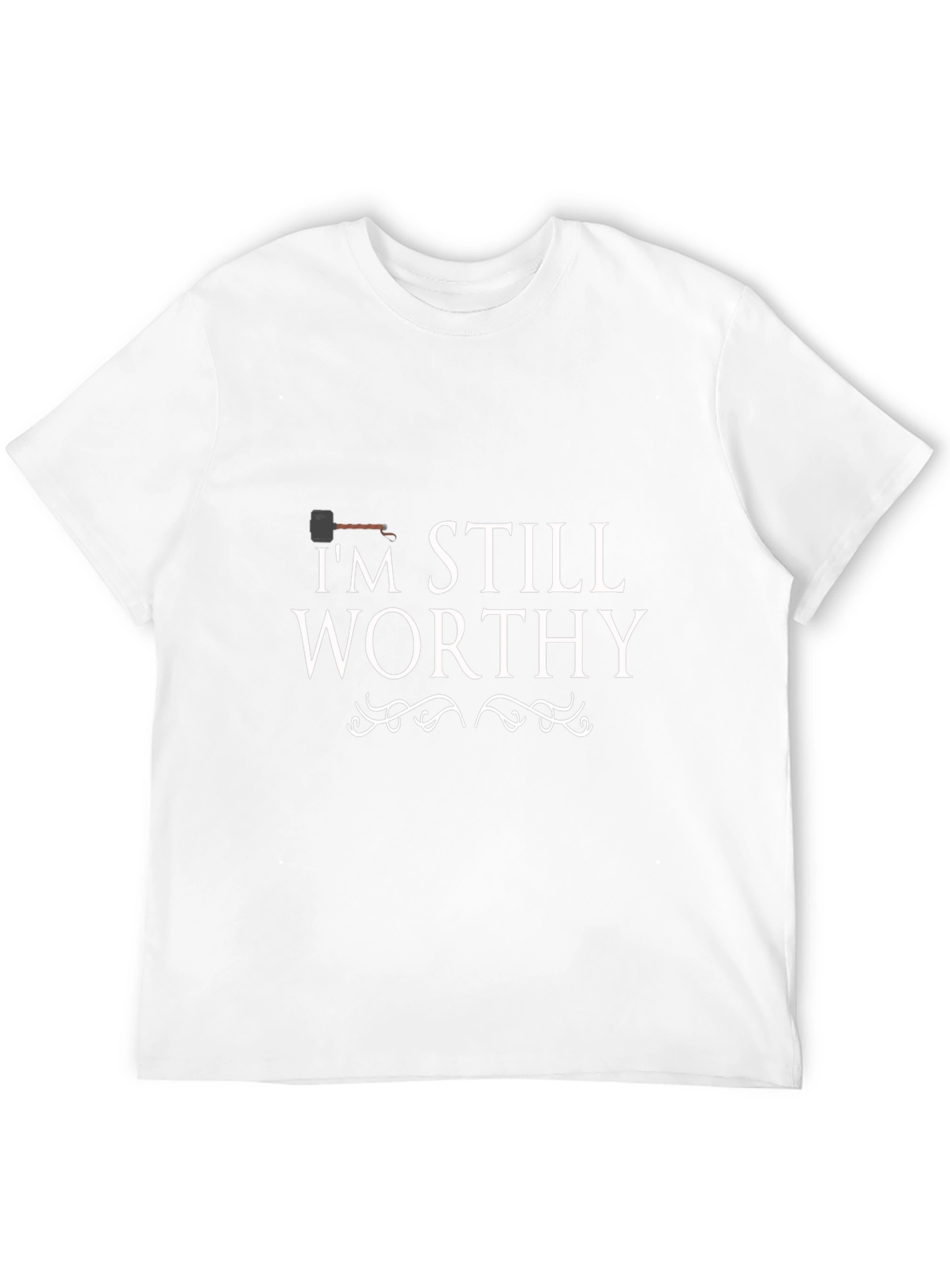 Im Still Worthy Mens Black T-Shirt