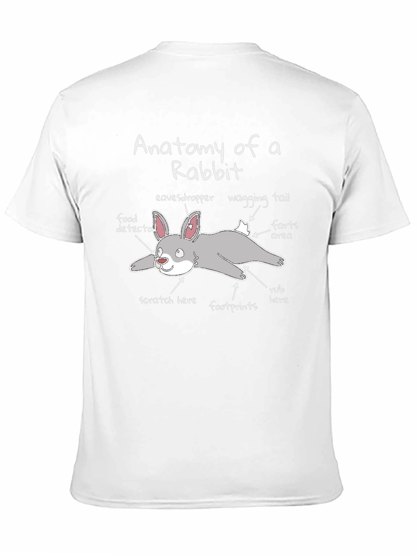 Anatomy of a Rabbit T-Shirt