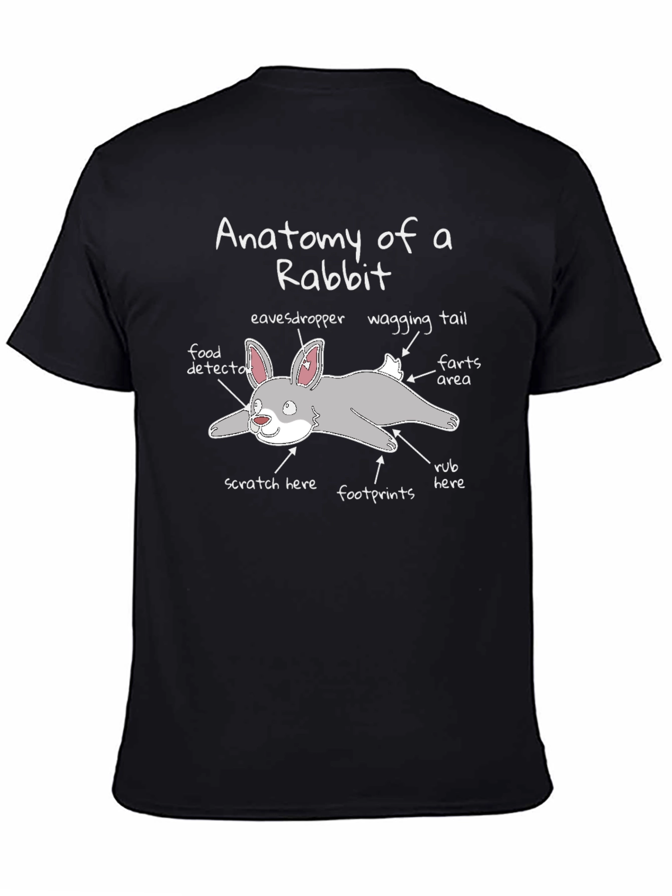 Anatomy of a Rabbit T-Shirt