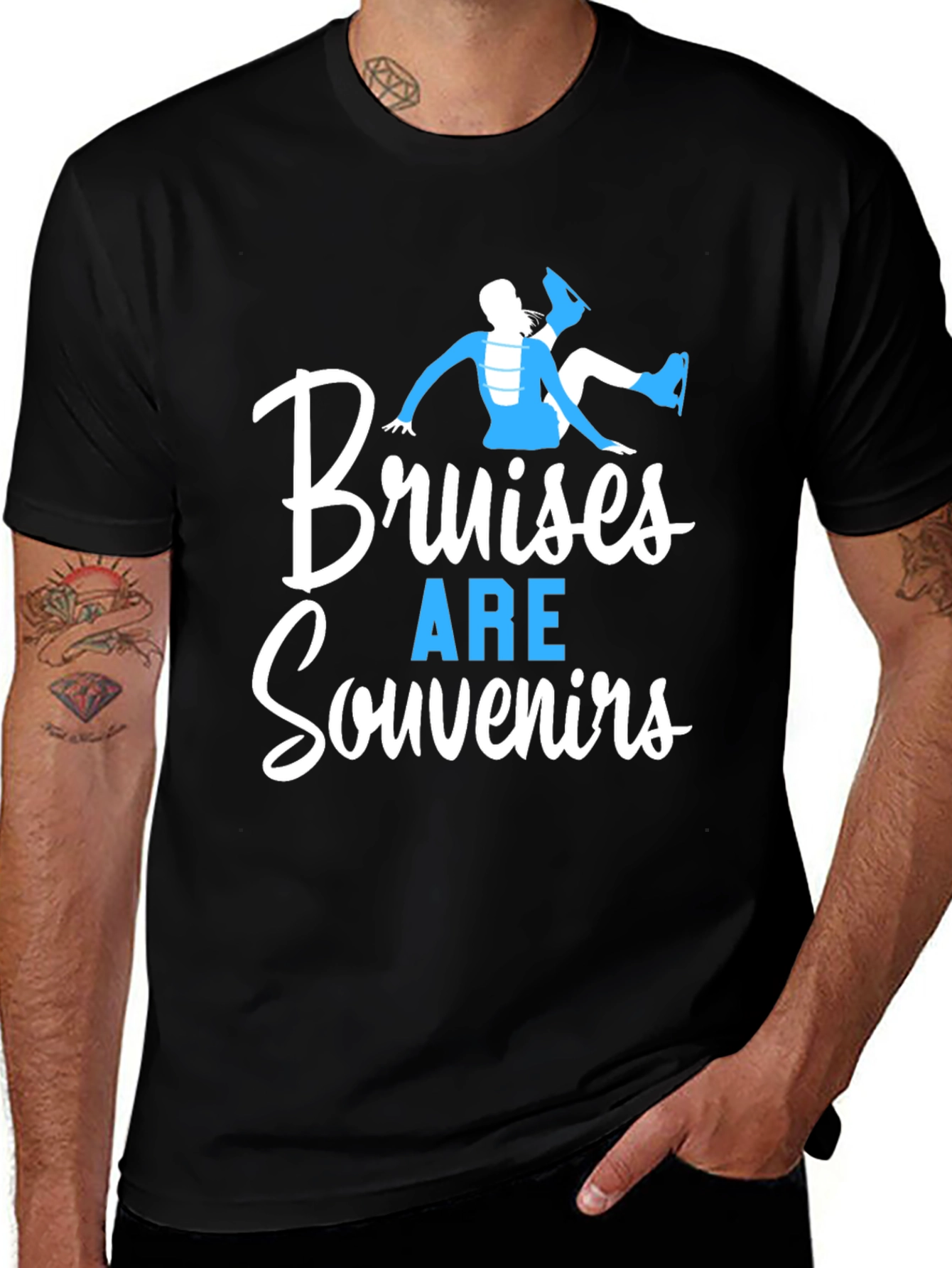 Bruises Are Souvenirs Graphic Tee Shirt