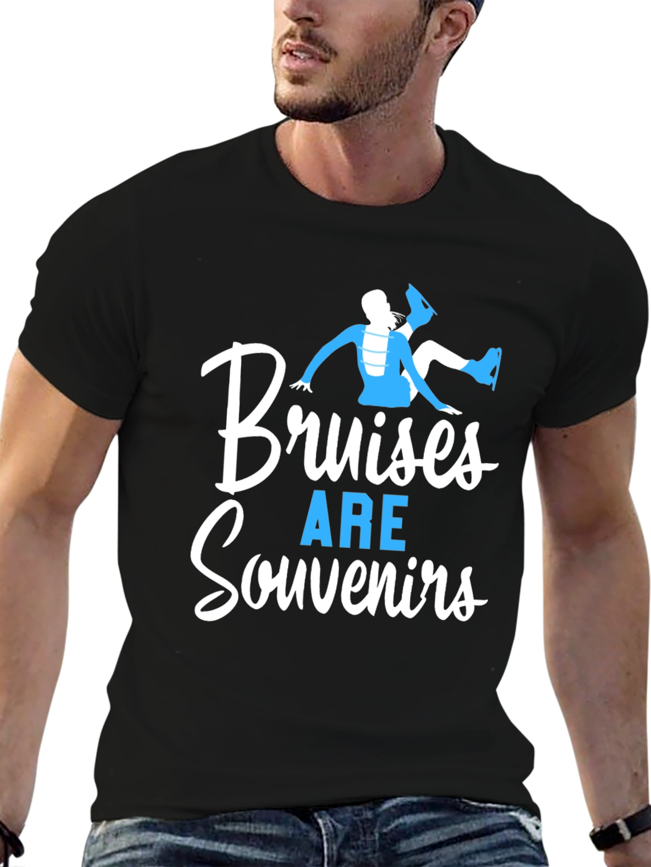 Bruises Are Souvenirs Graphic Tee Shirt