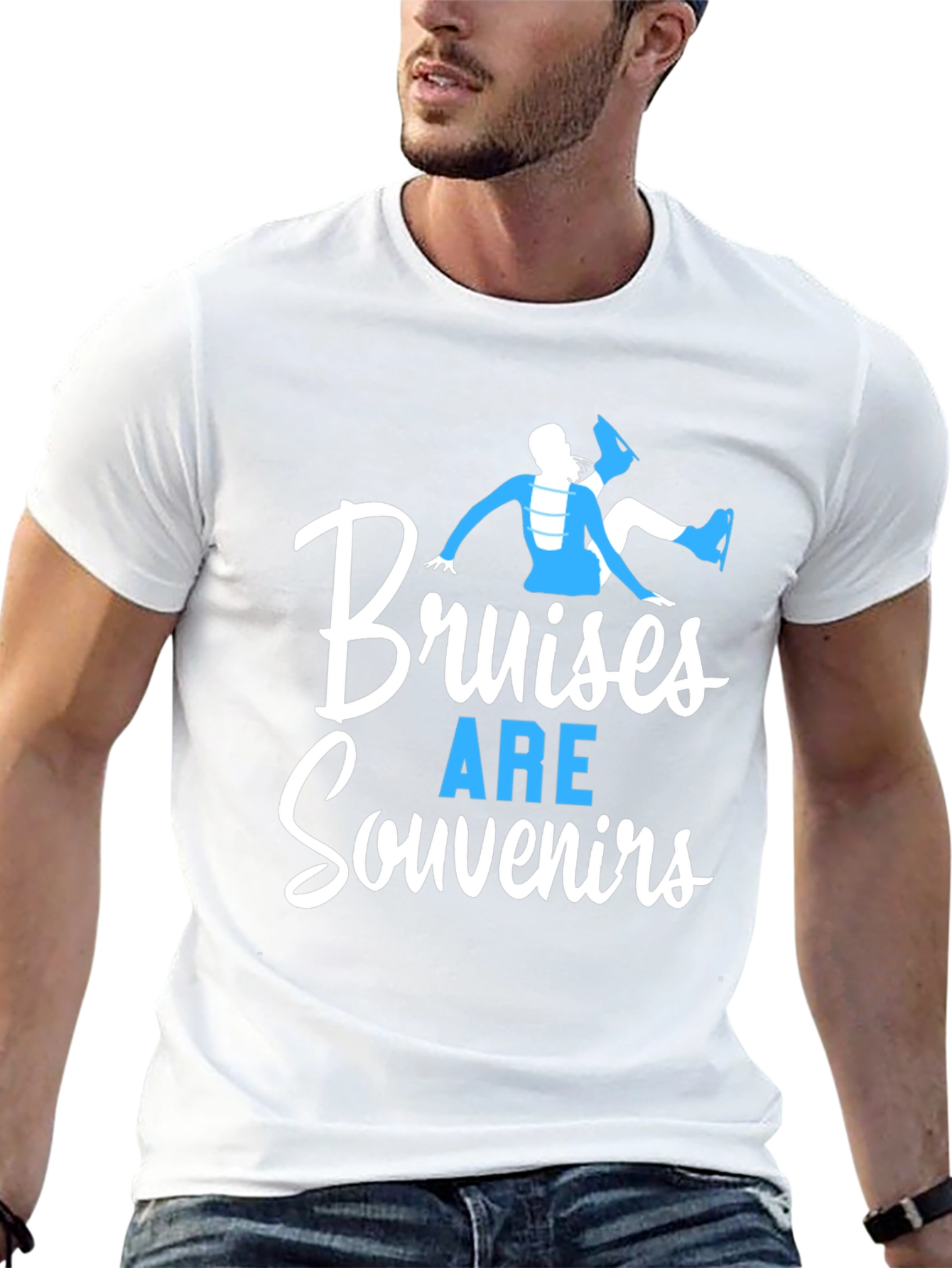 Bruises Are Souvenirs Graphic Tee Shirt