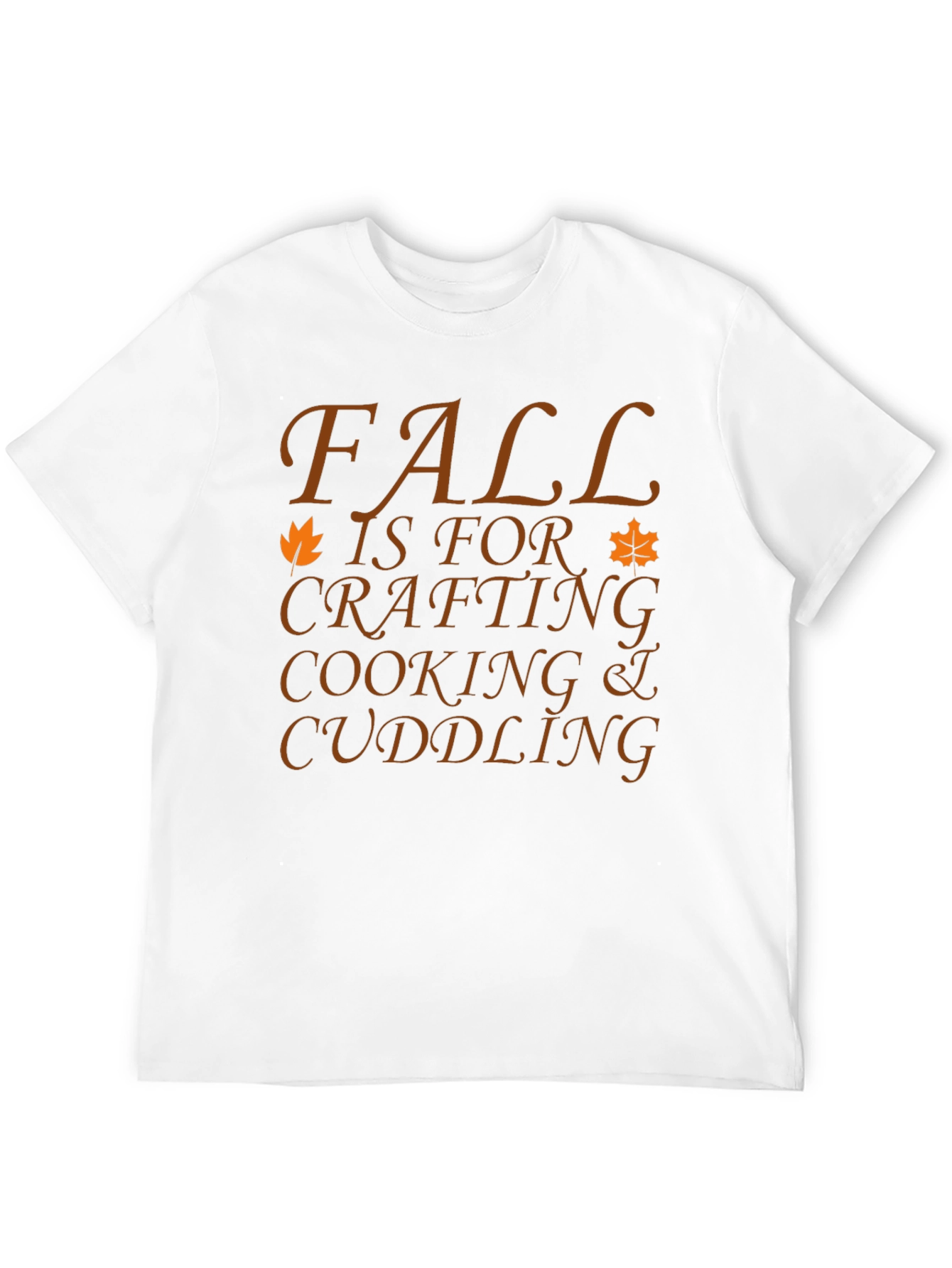 Fall Crafting Cooking & Cuddling Graphic Tee