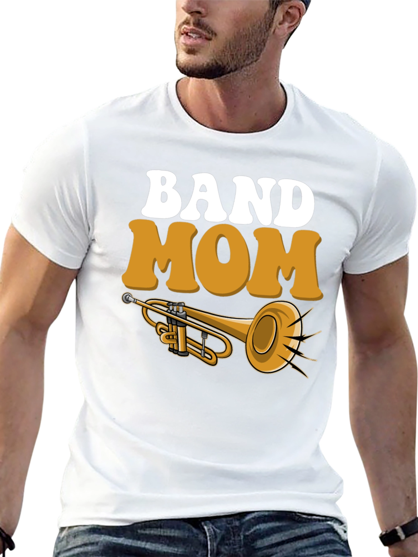 Band Mom Graphic T-Shirt - Music Lover Tee