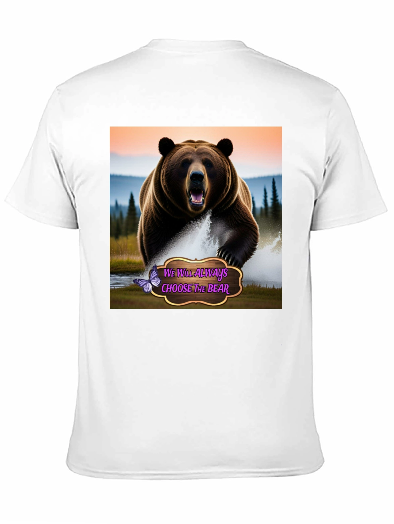 Choose The Bear Graphic Tee