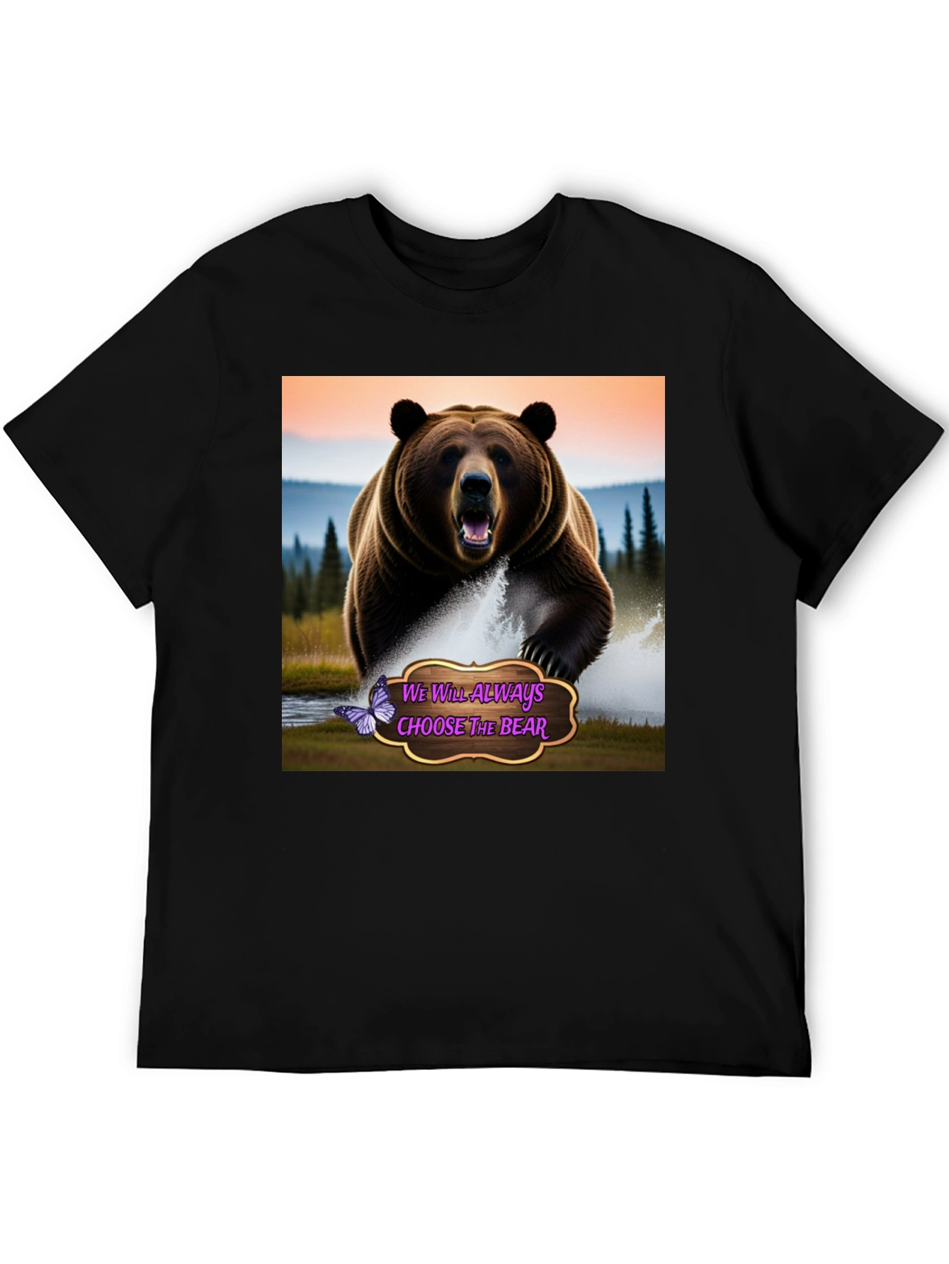 Choose The Bear Graphic Tee