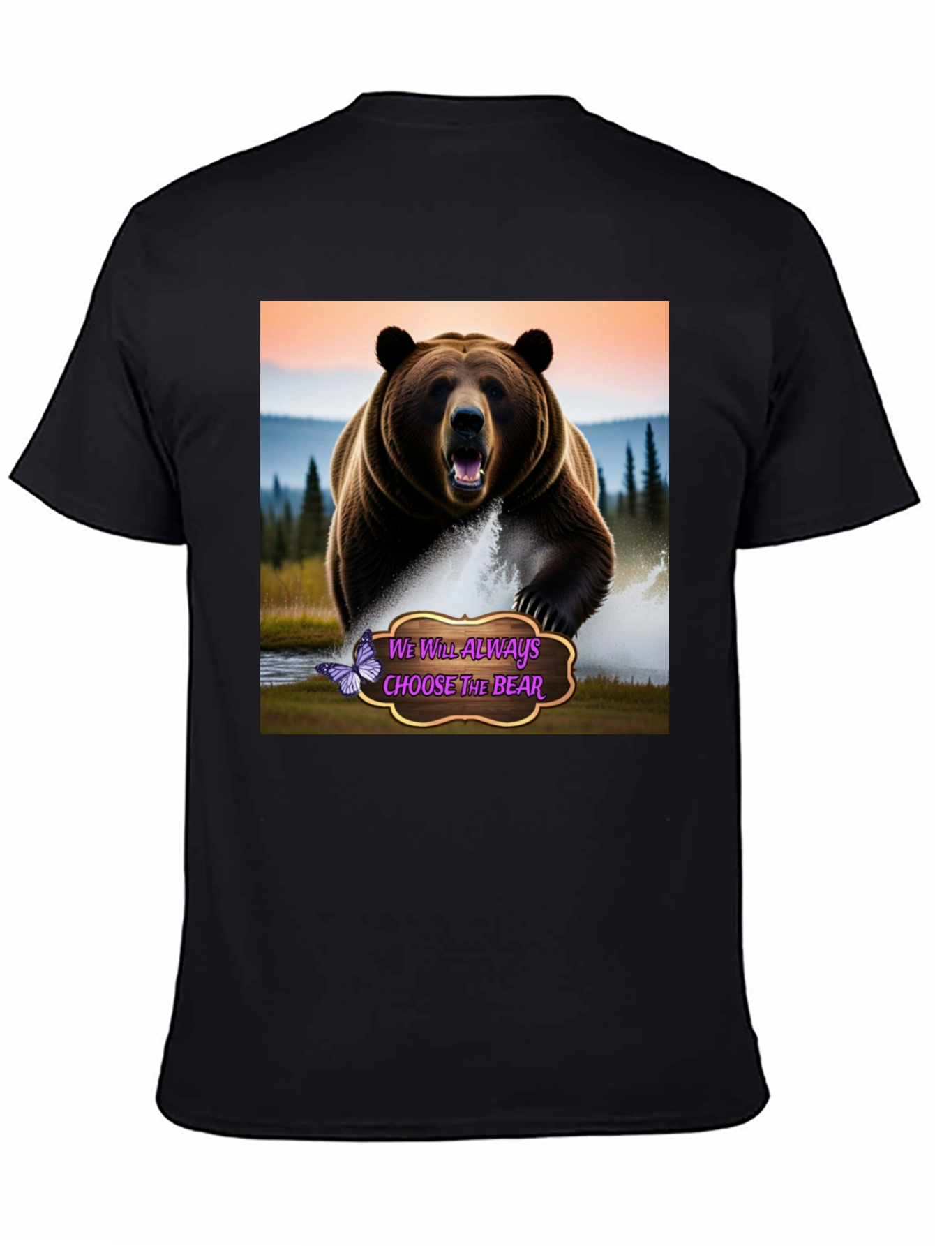 Choose The Bear Graphic Tee