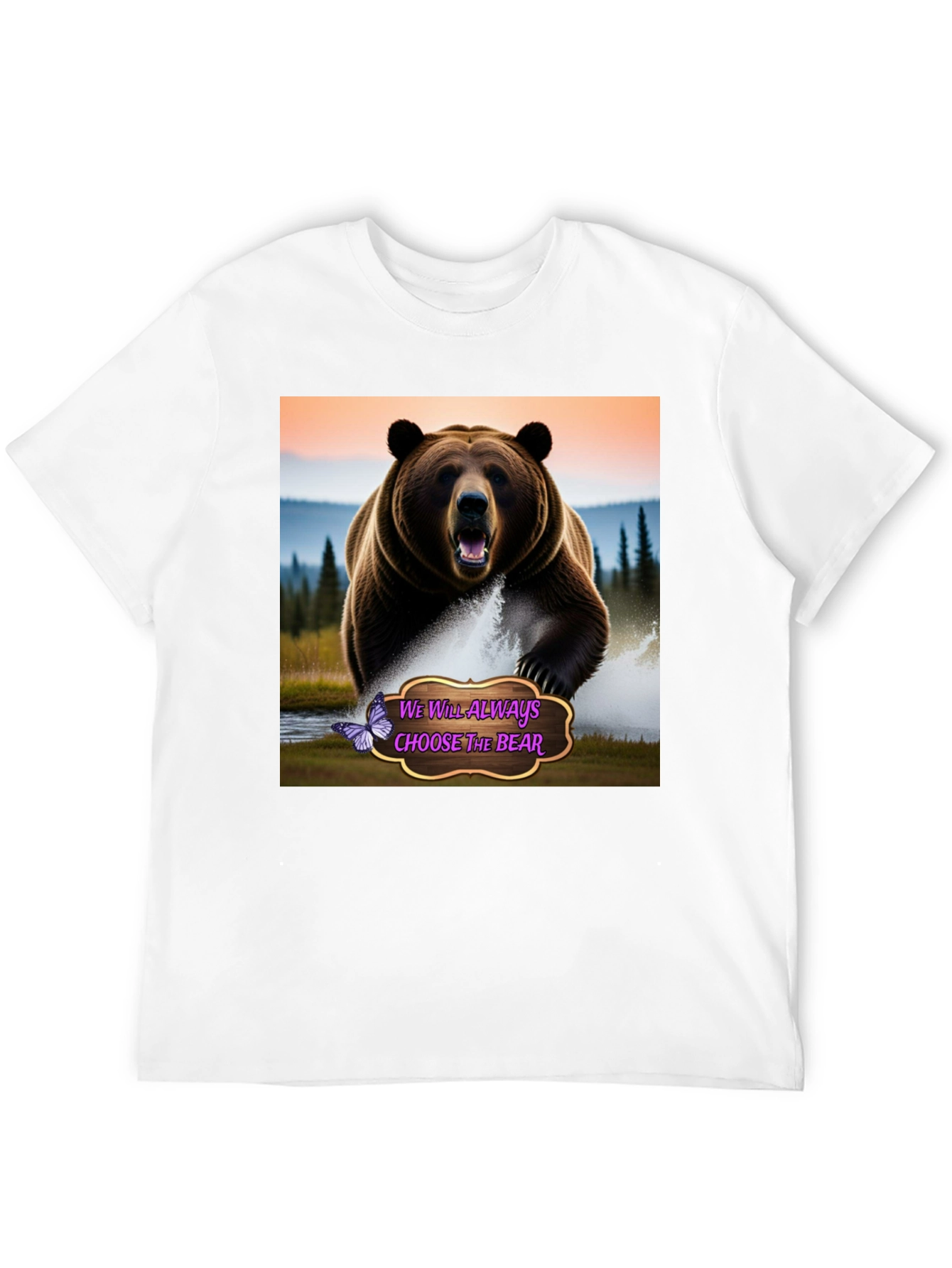 Choose The Bear Graphic Tee