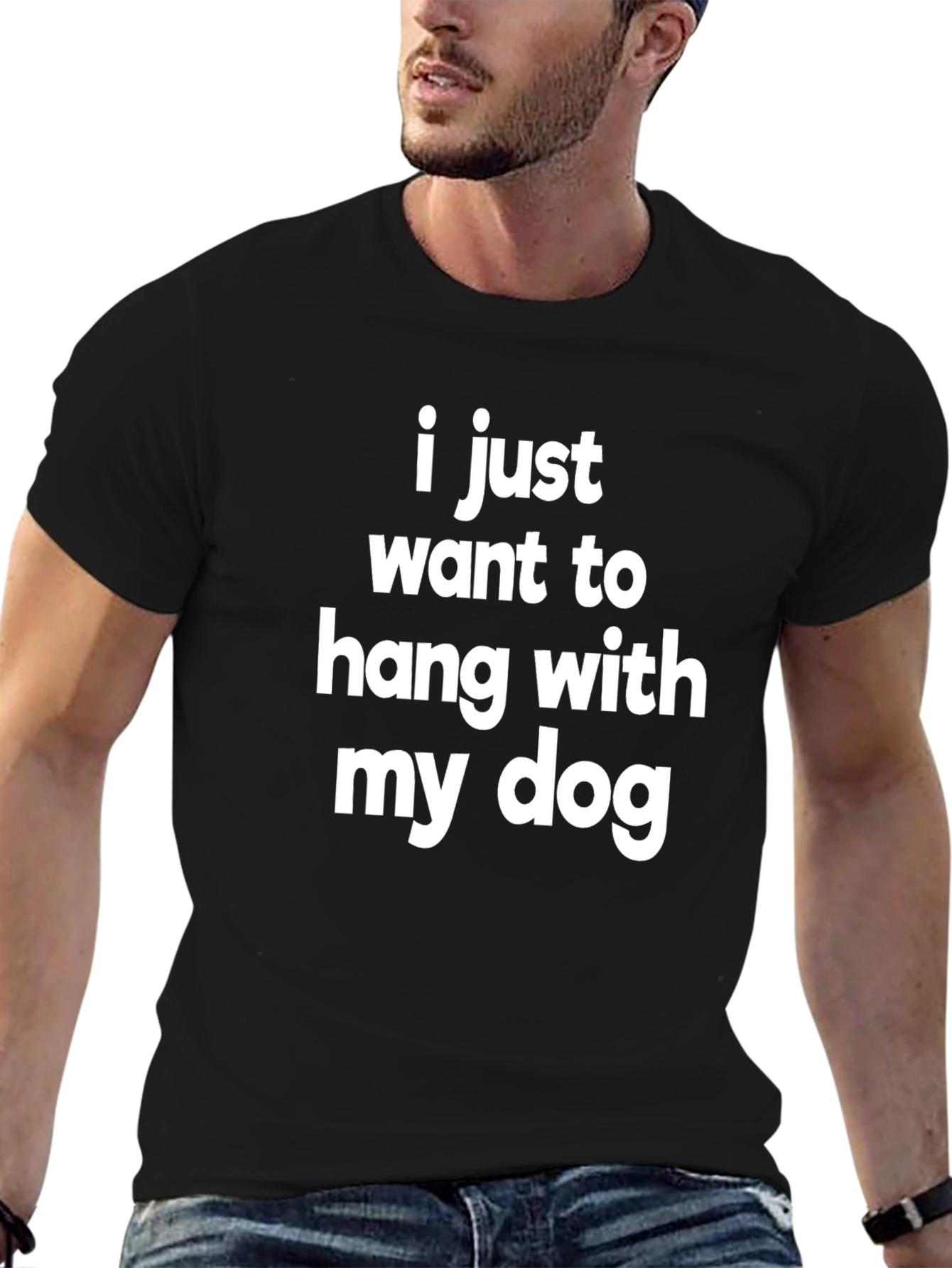 Hang With My Dog Graphic T-Shirt