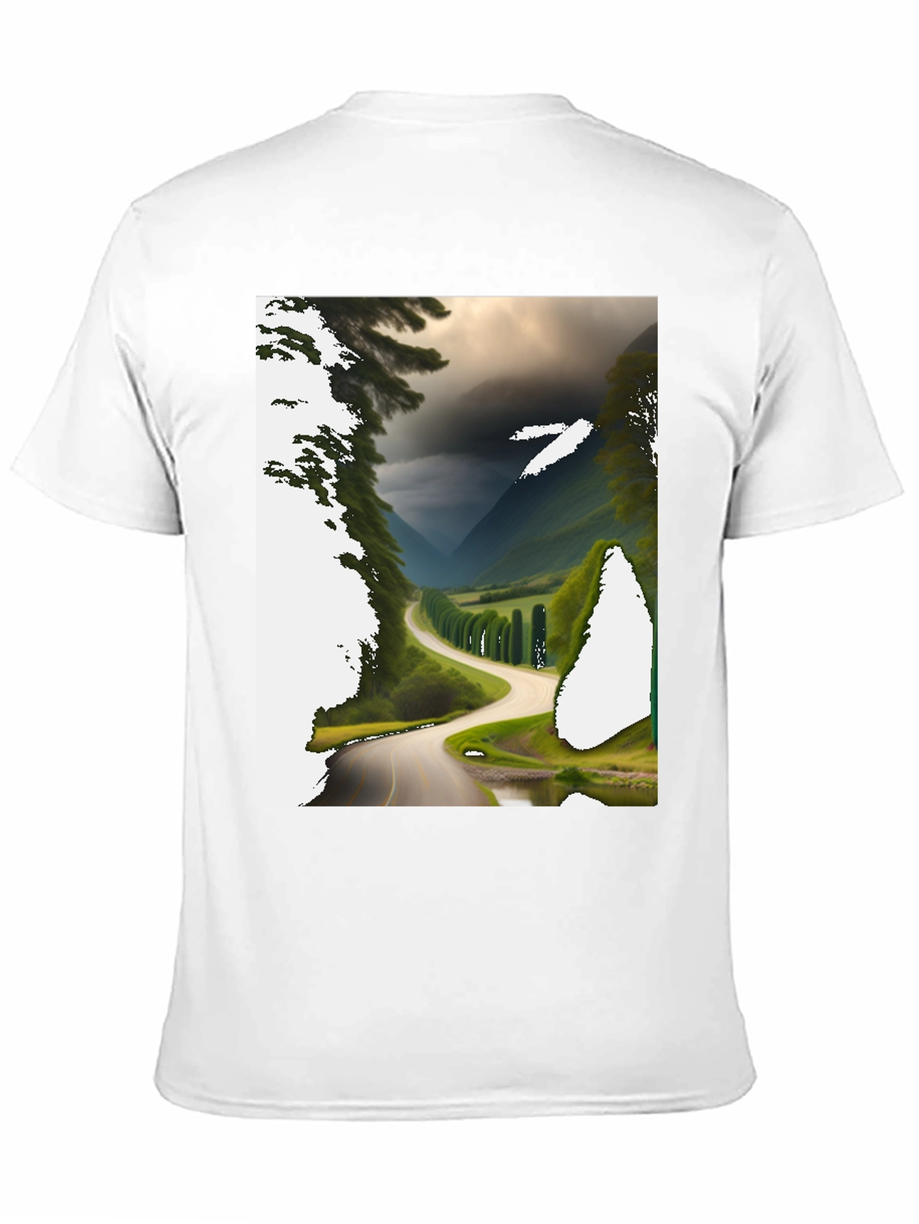 Scenic Route Graphic Tee - Black