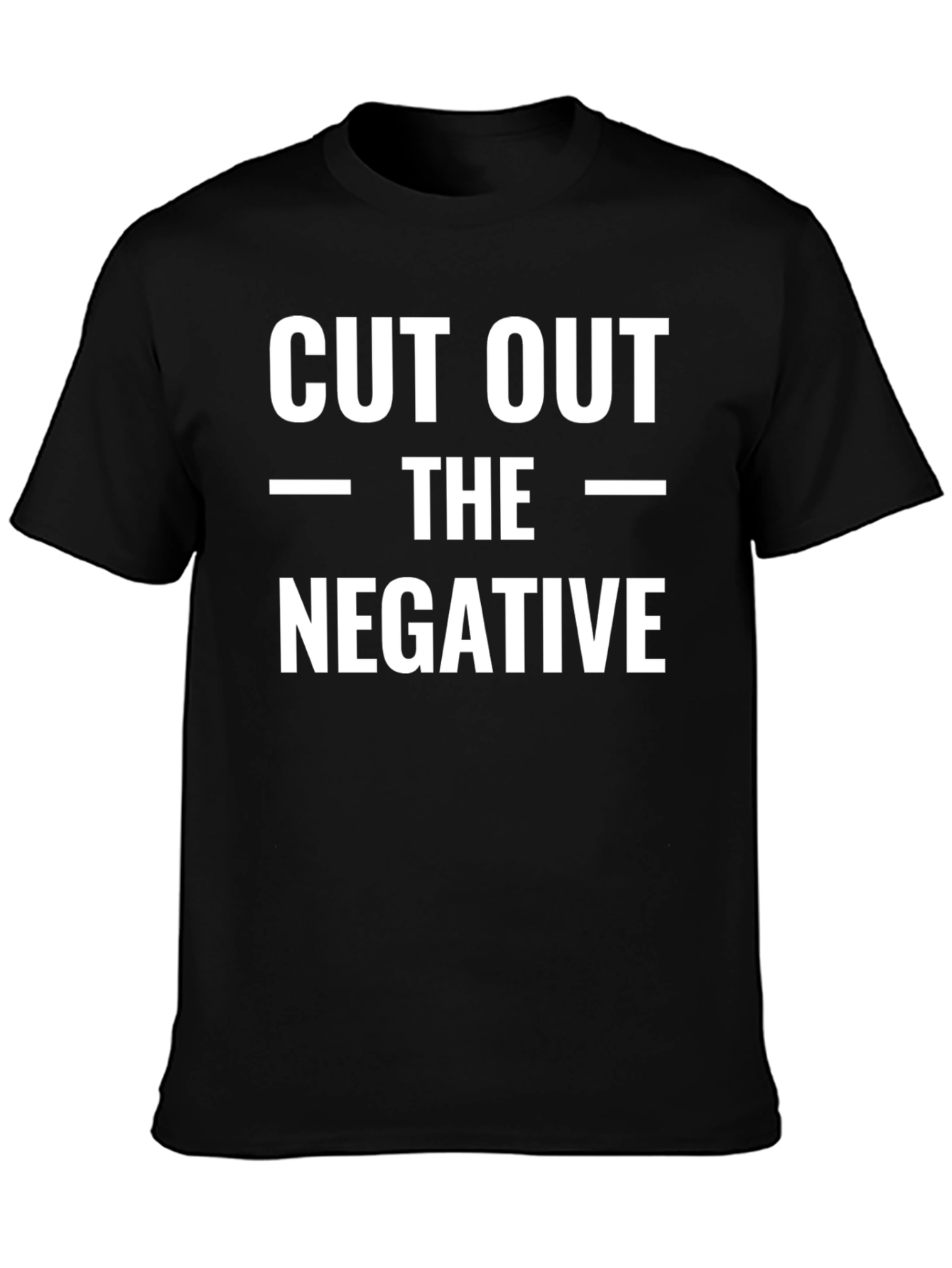 Cut Out The Negative Graphic Tee