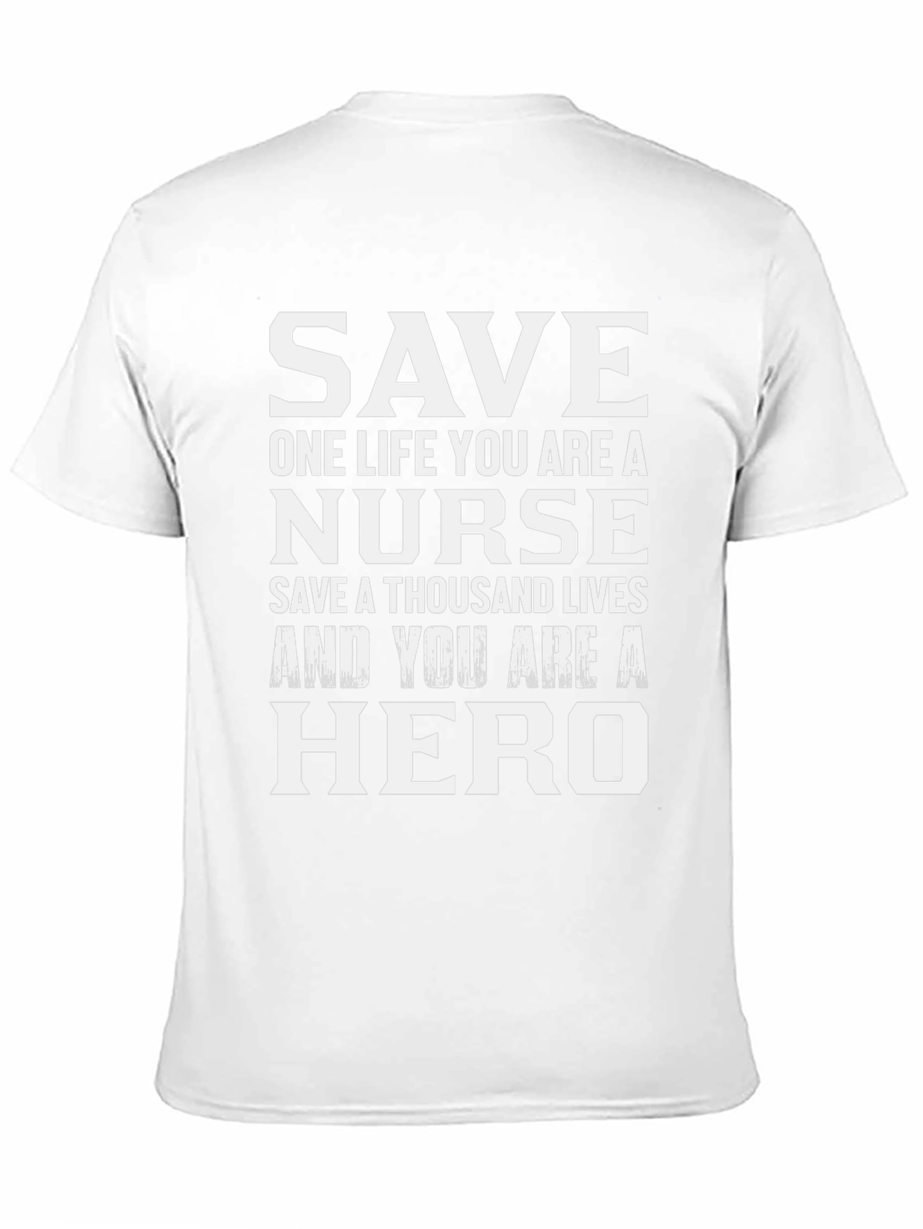 Nurse Hero Graphic Tee - Save Lives
