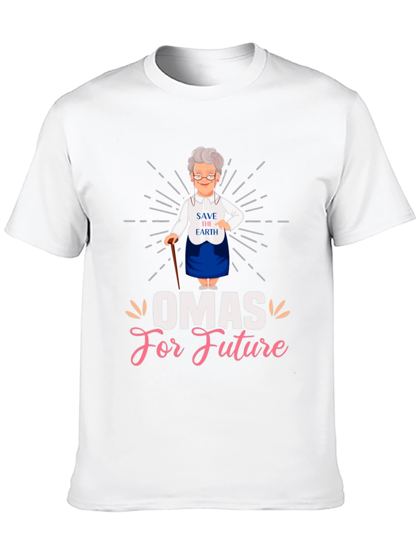 Omas for Future T-Shirt - Save the Earth