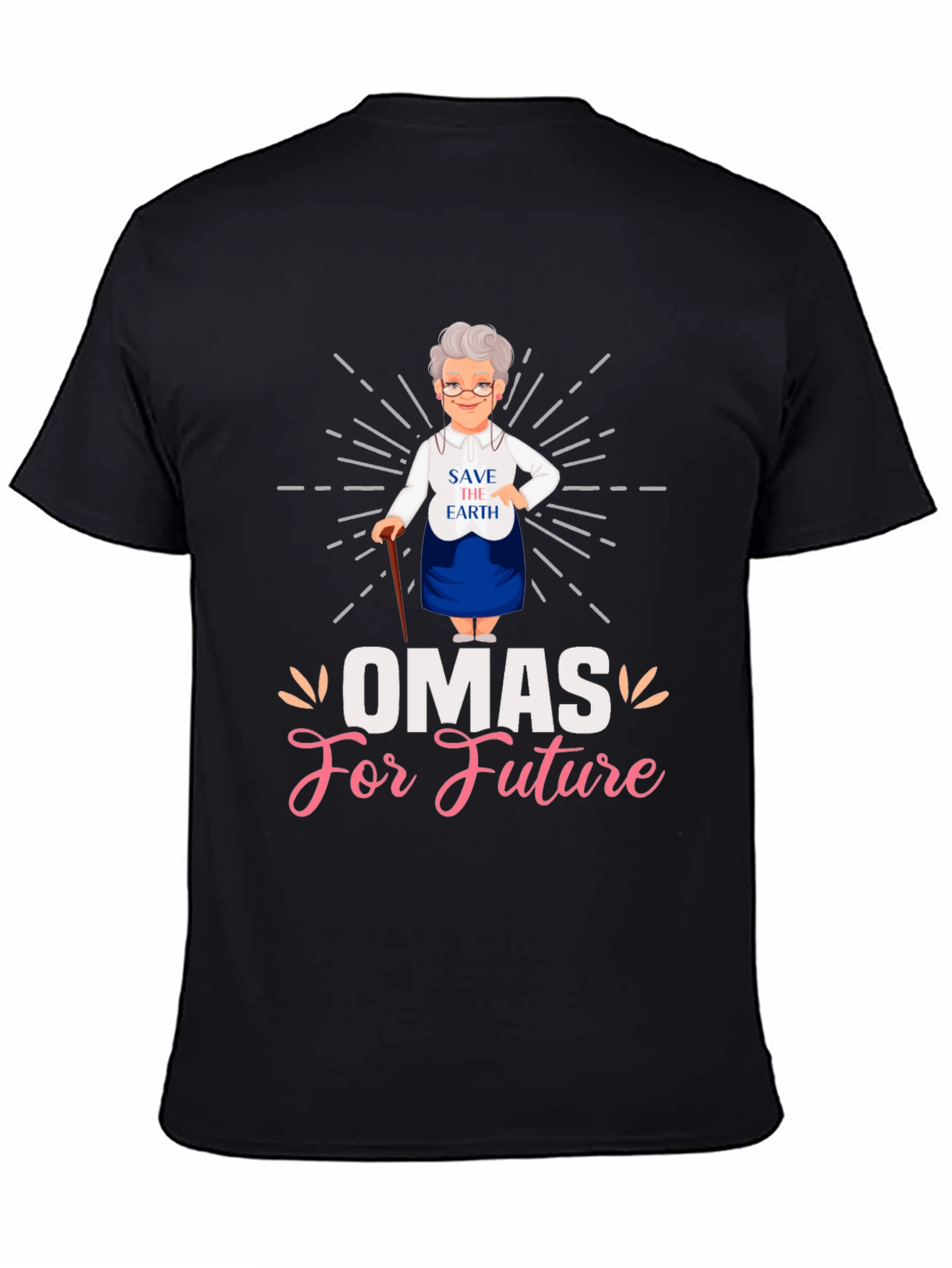 Omas for Future T-Shirt - Save the Earth