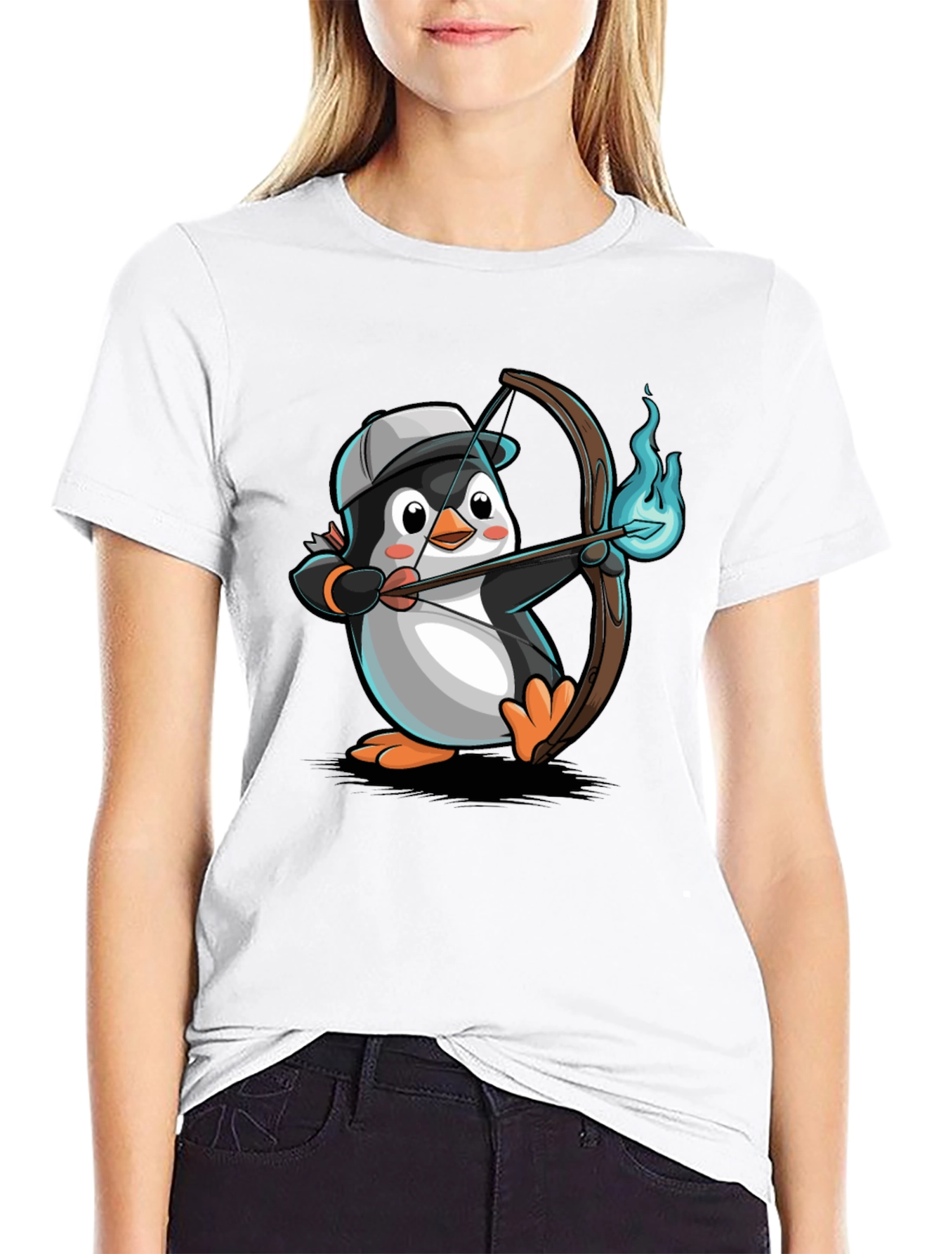 Archer Penguin Graphic T-Shirt