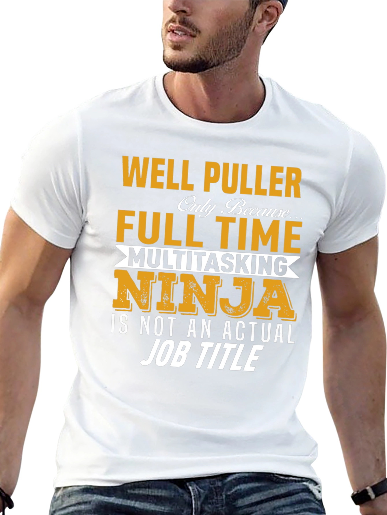 Well Puller Full Time Ninja T-Shirt