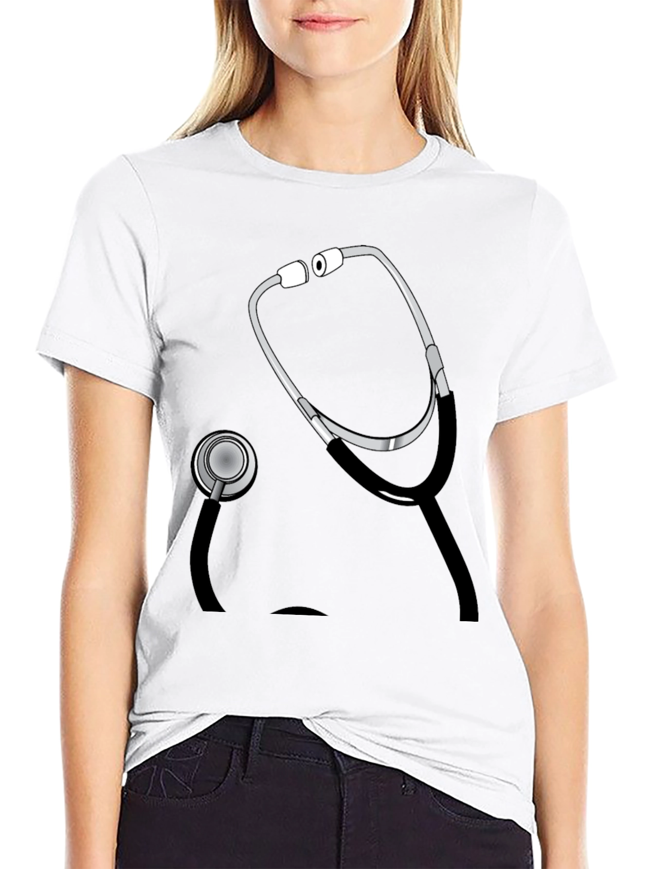 Doctor Stethoscope Graphic T-Shirt
