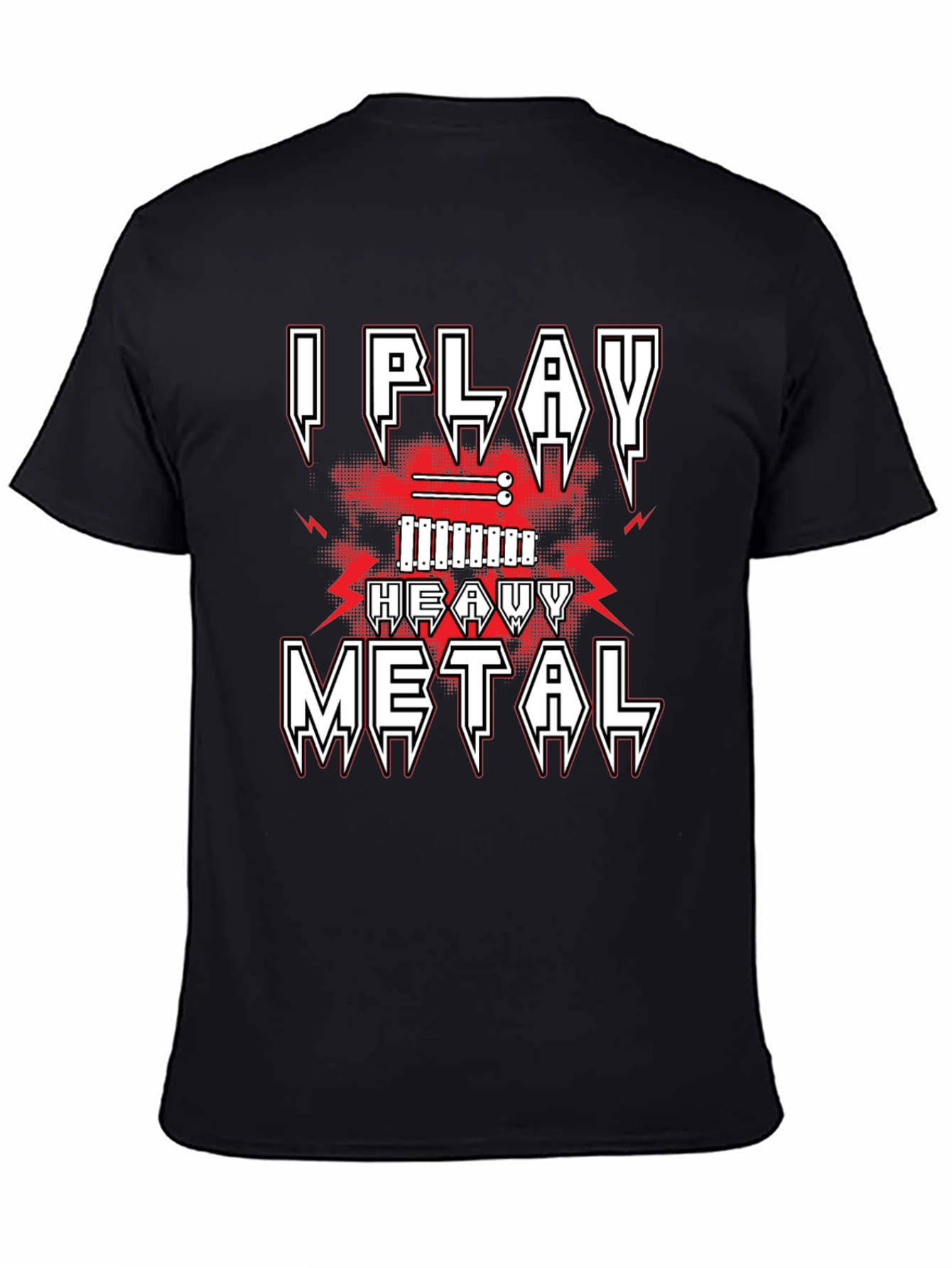 I Play Heavy Metal T-Shirt - Musician Tee