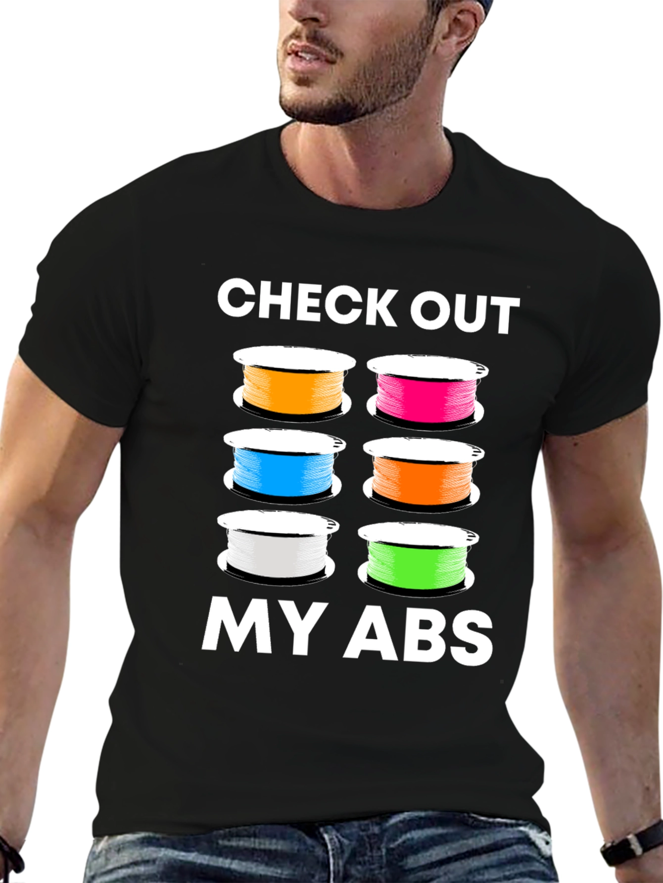 Check Out My ABS - 3D Printing Filament T-Shirt