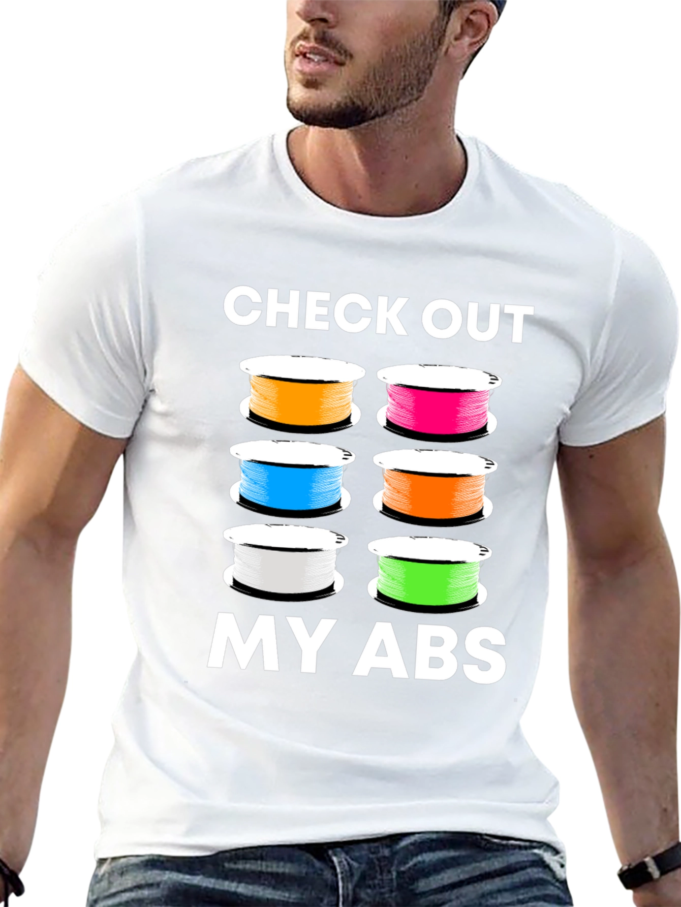 Check Out My ABS - 3D Printing Filament T-Shirt
