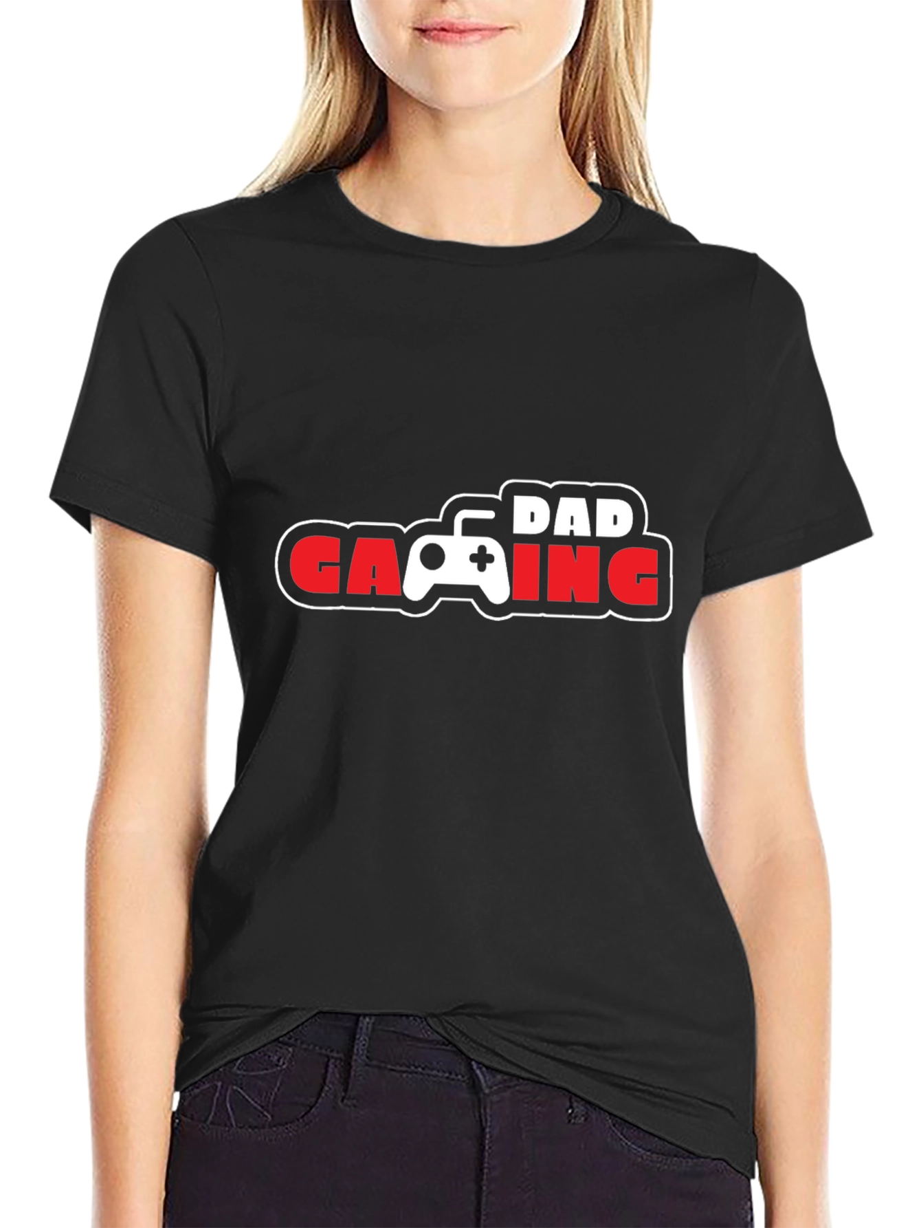 Gaming Dad T-Shirt - Black Graphic Tee