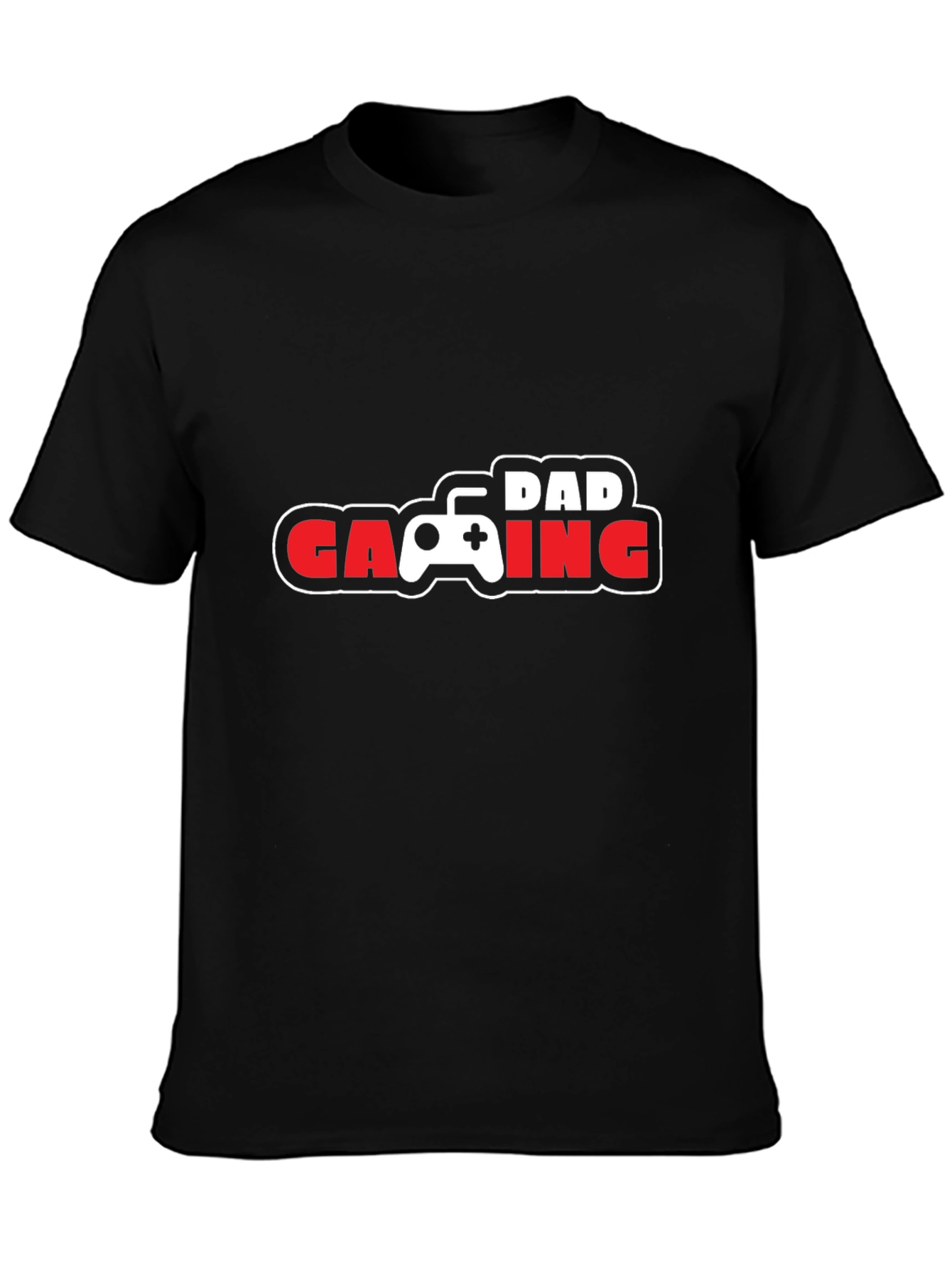 Gaming Dad T-Shirt - Black Graphic Tee
