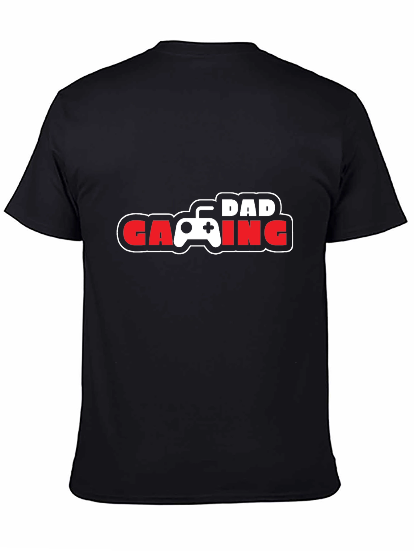 Gaming Dad T-Shirt - Black Graphic Tee
