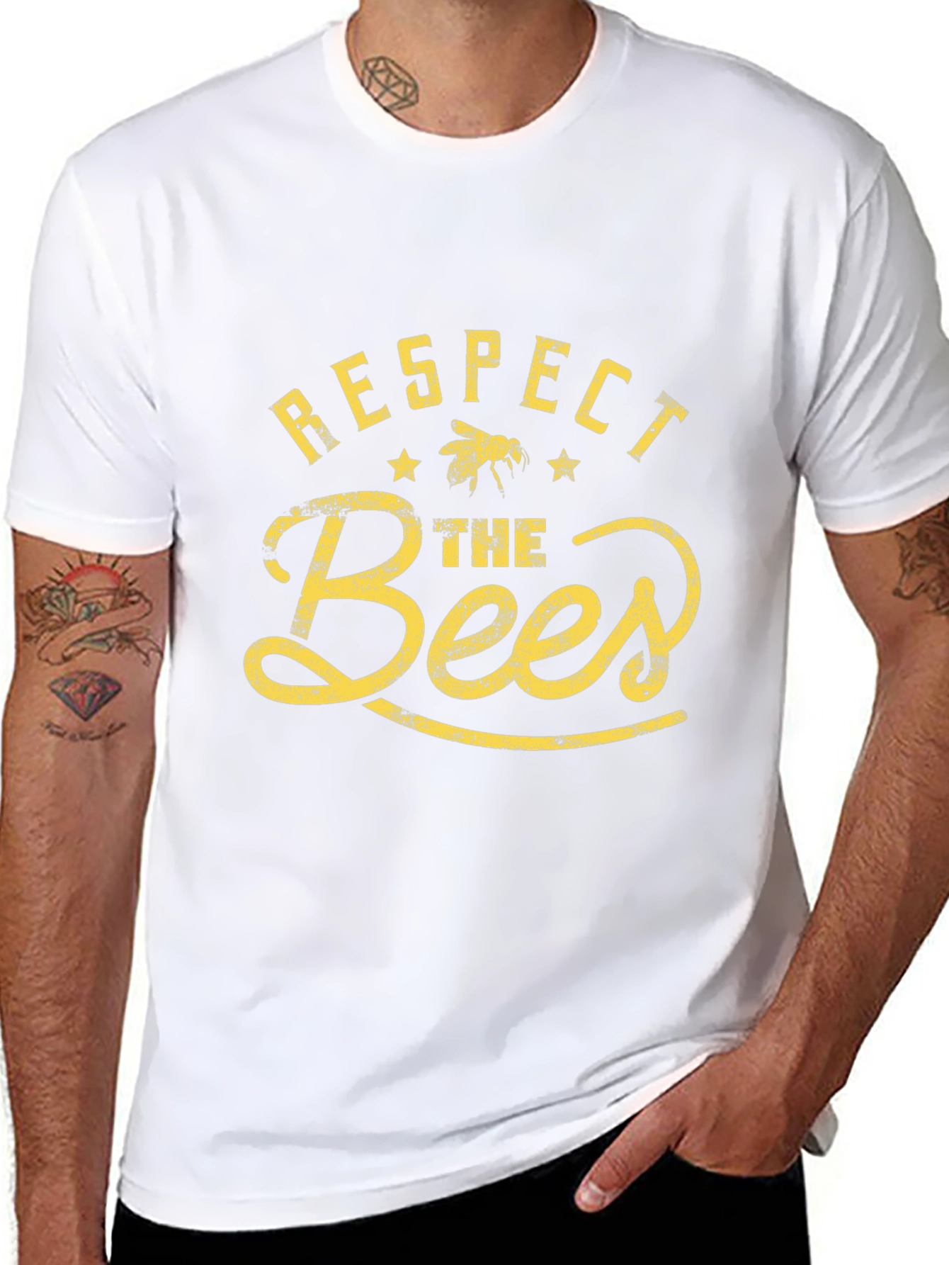 Respect the Bees Graphic T-Shirt