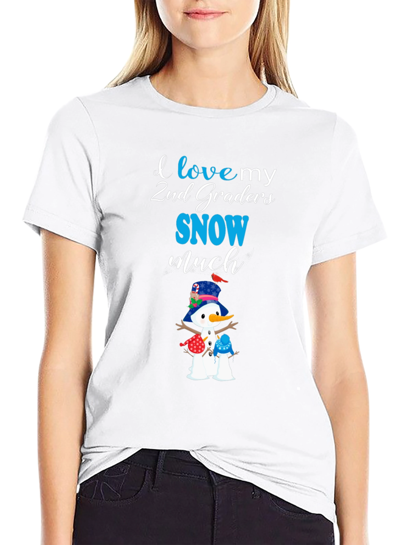 I Love My 2nd Graders Snow Much T-Shirt