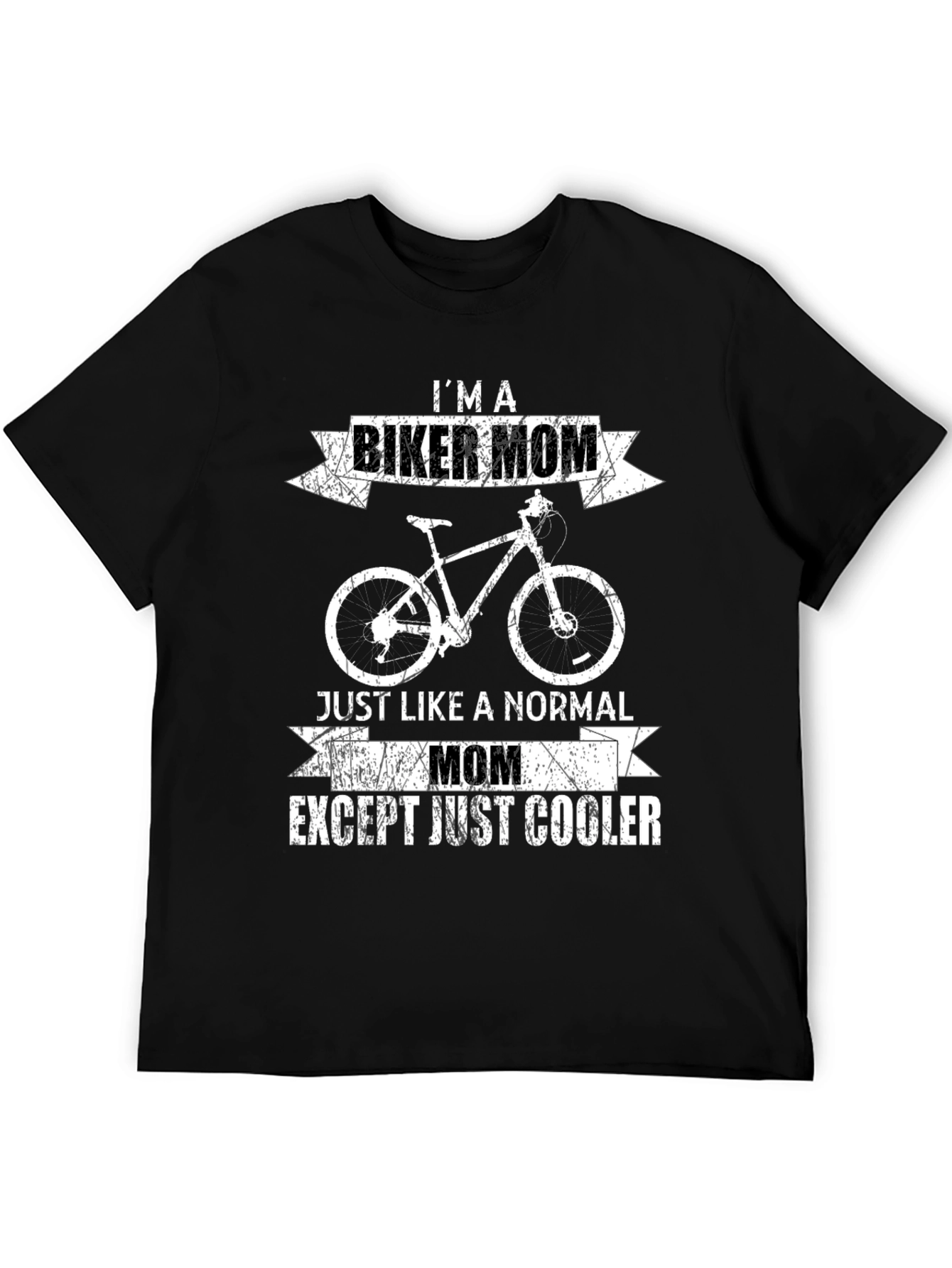 Im a Biker Mom T-Shirt - Cool Graphic Tee