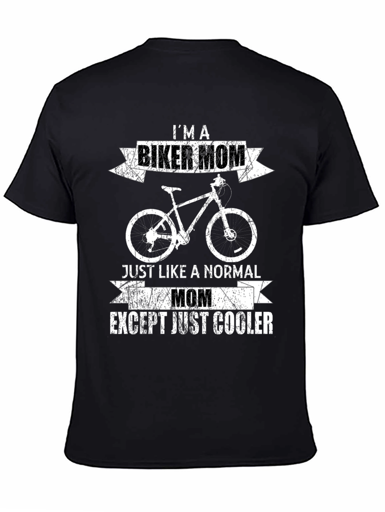 Im a Biker Mom T-Shirt - Cool Graphic Tee