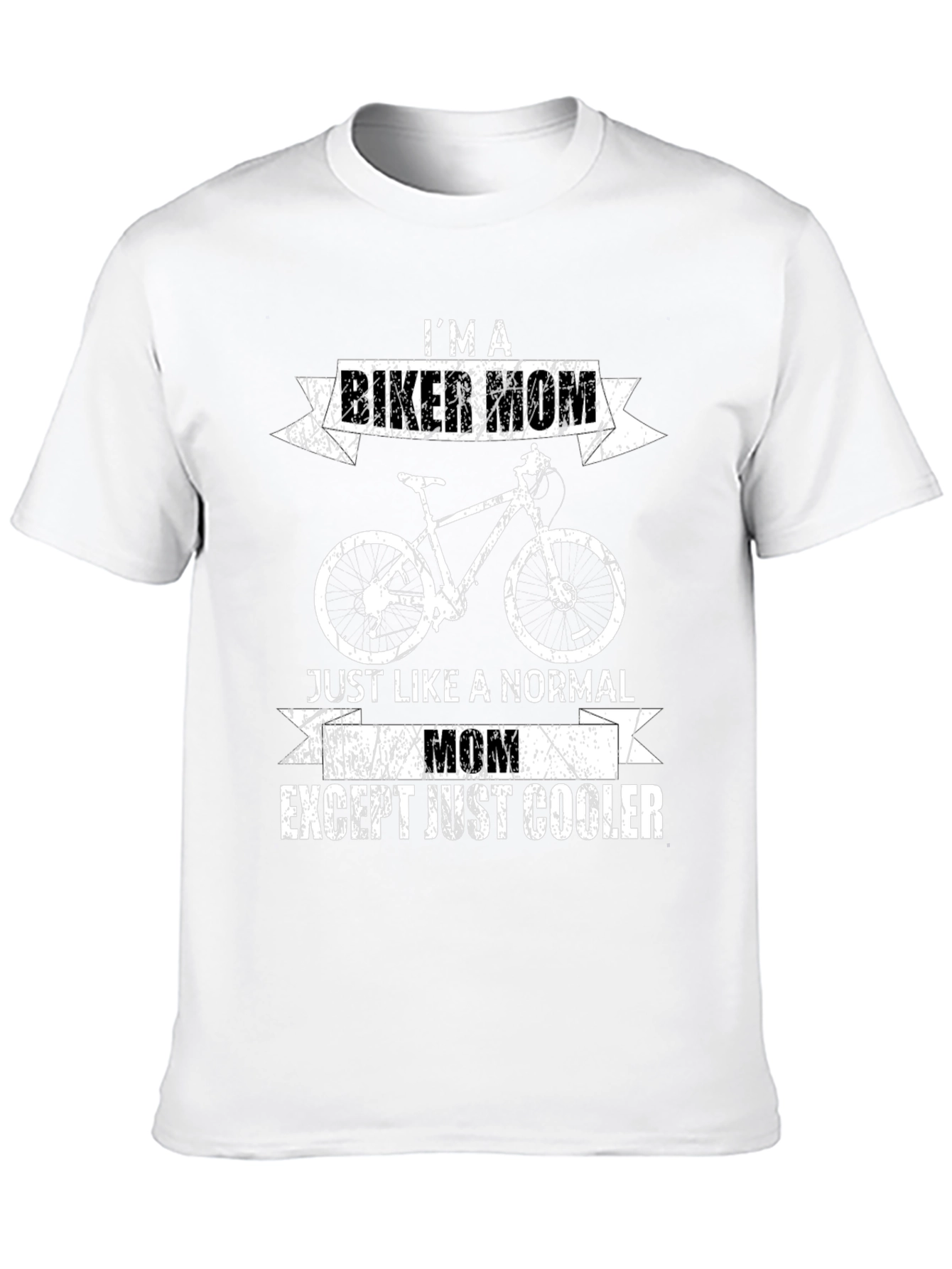 Im a Biker Mom T-Shirt - Cool Graphic Tee