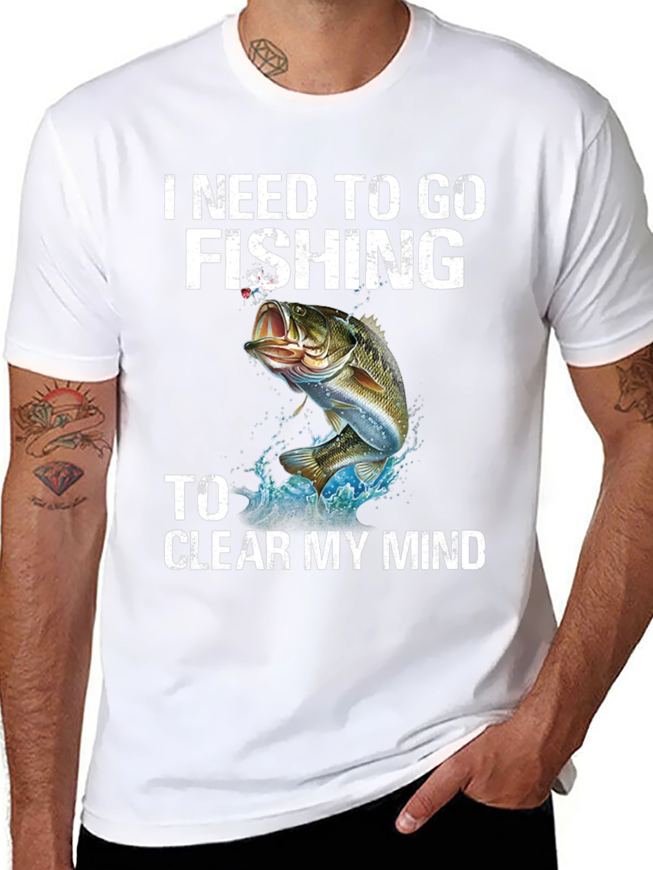 Fishing T-Shirt - Clear My Mind