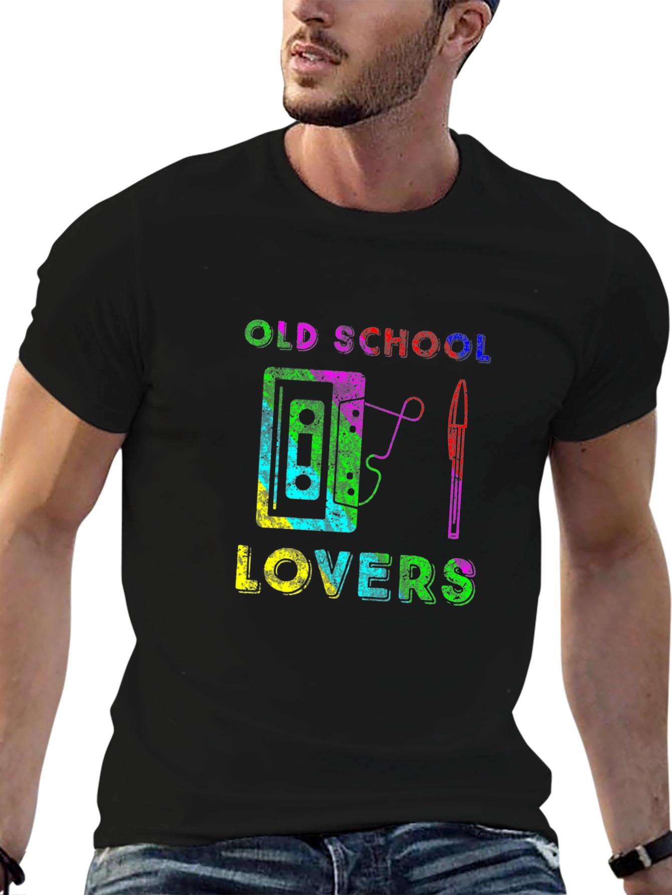 Old School Lovers Graphic T-Shirt