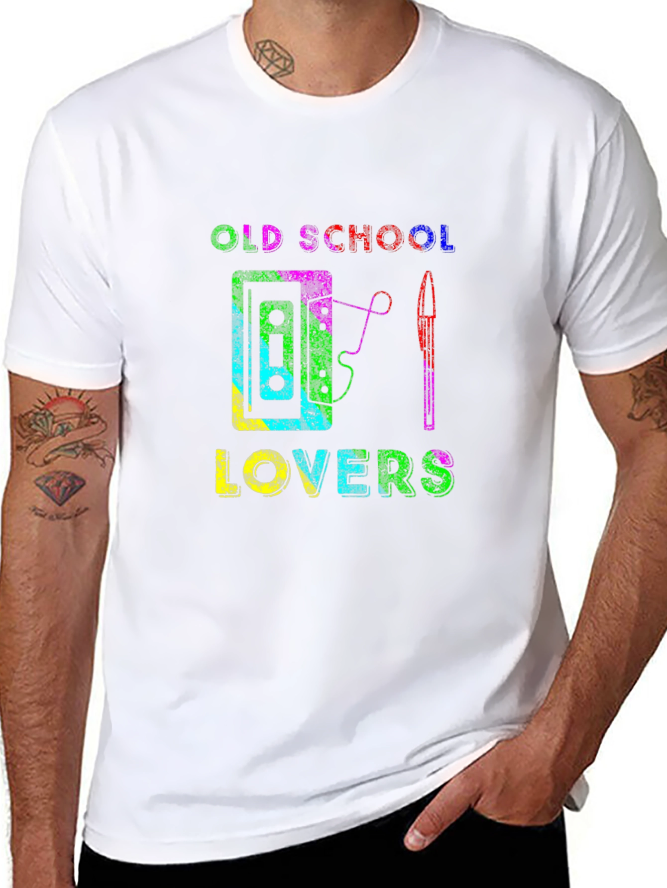 Old School Lovers Graphic T-Shirt