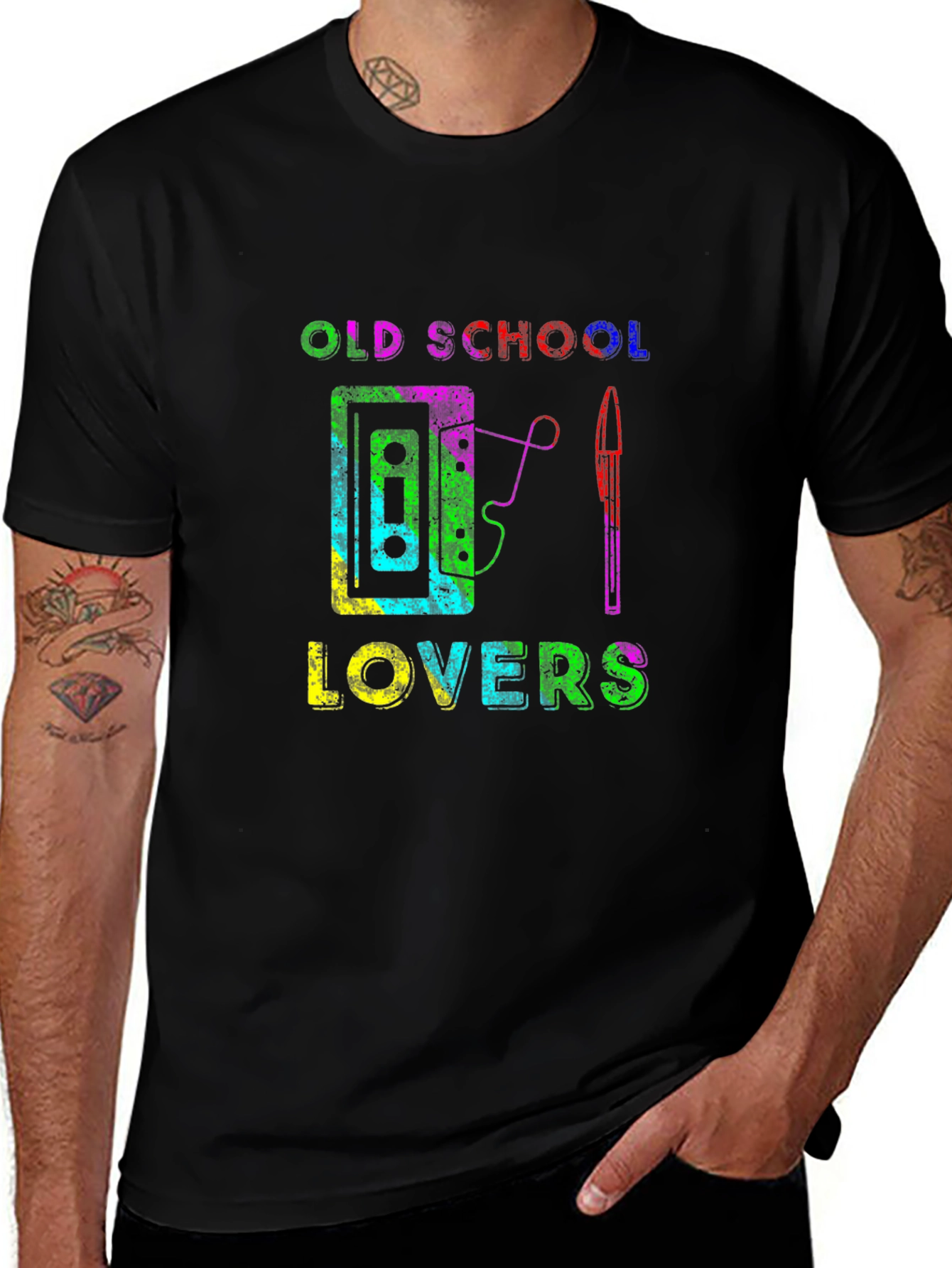 Old School Lovers Graphic T-Shirt