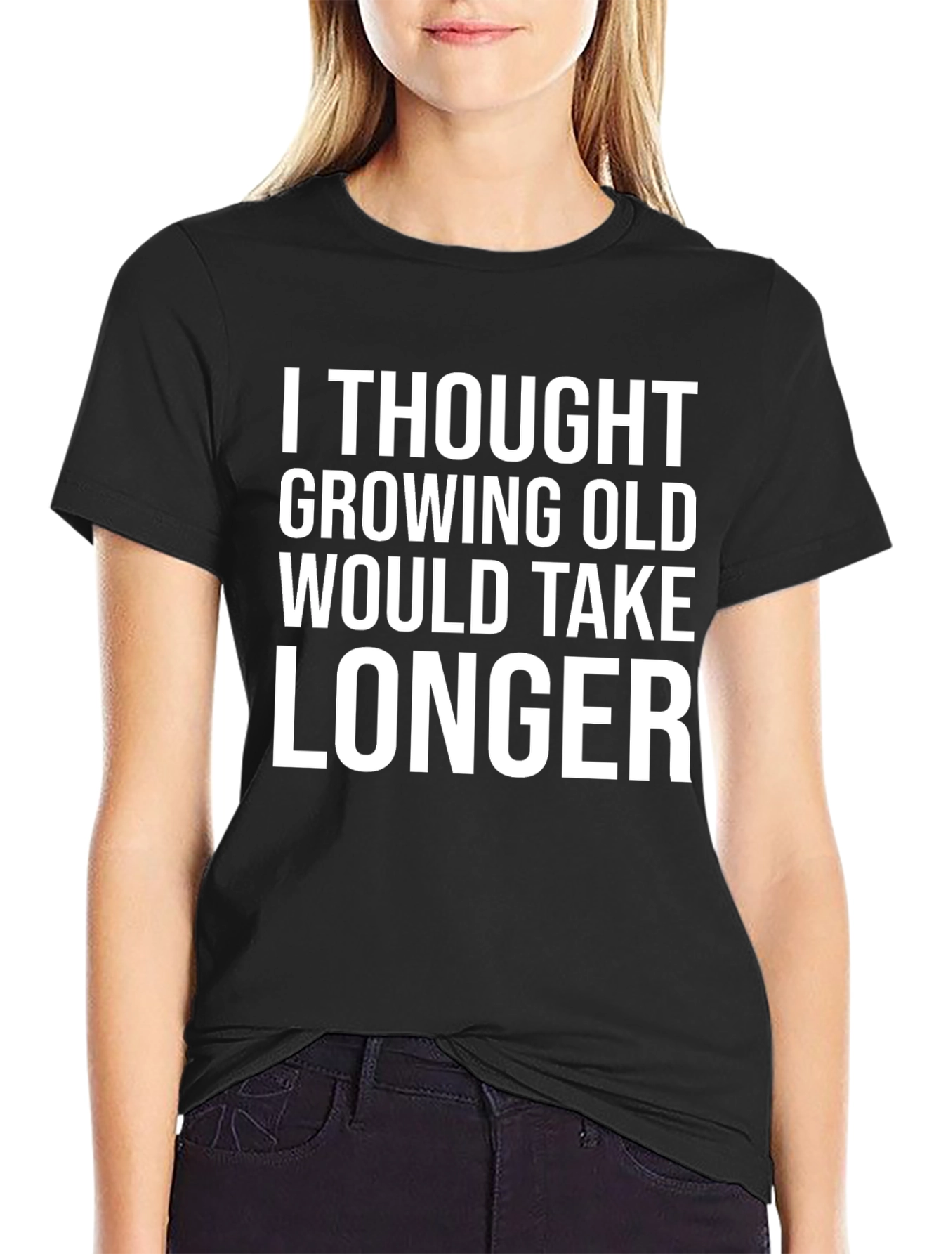 Funny Growing Old T-Shirt