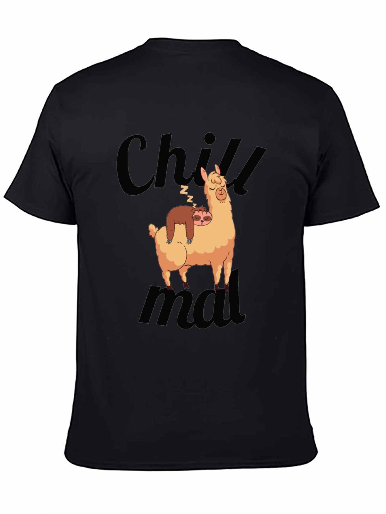 Chill Sloth & Llama Graphic Tee