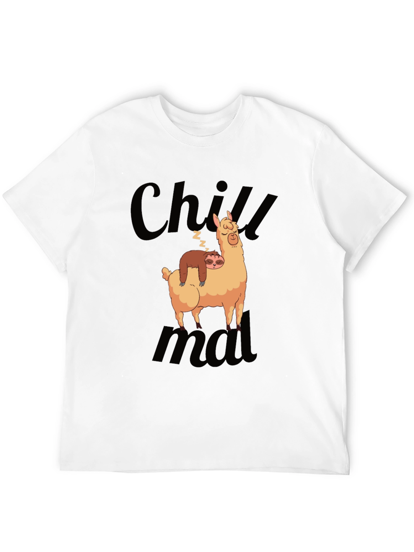 Chill Sloth & Llama Graphic Tee
