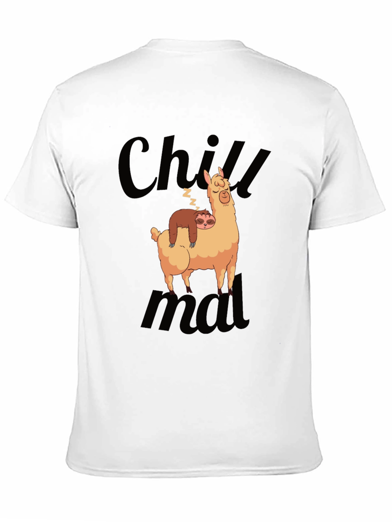 Chill Sloth & Llama Graphic Tee