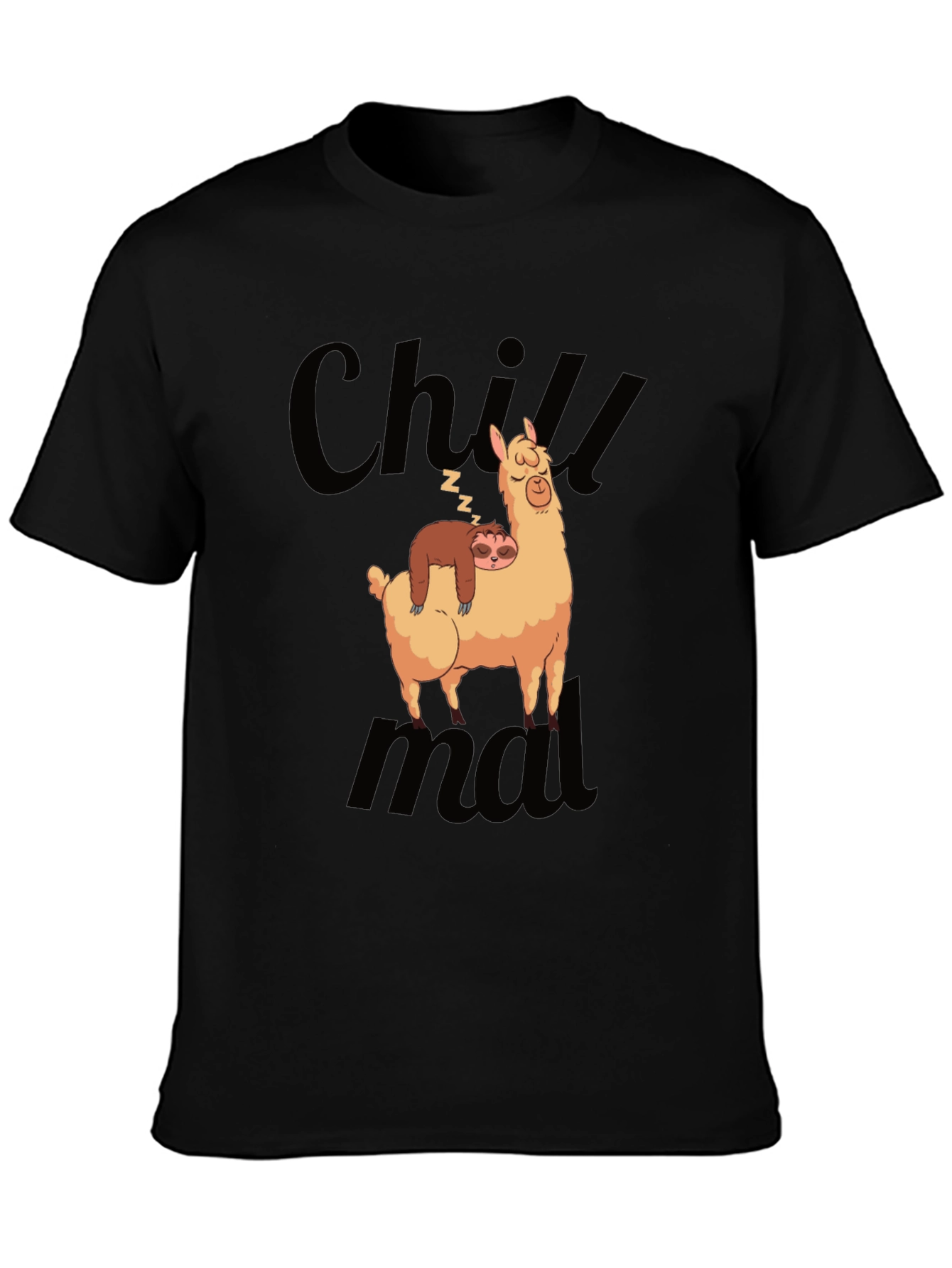 Chill Sloth & Llama Graphic Tee