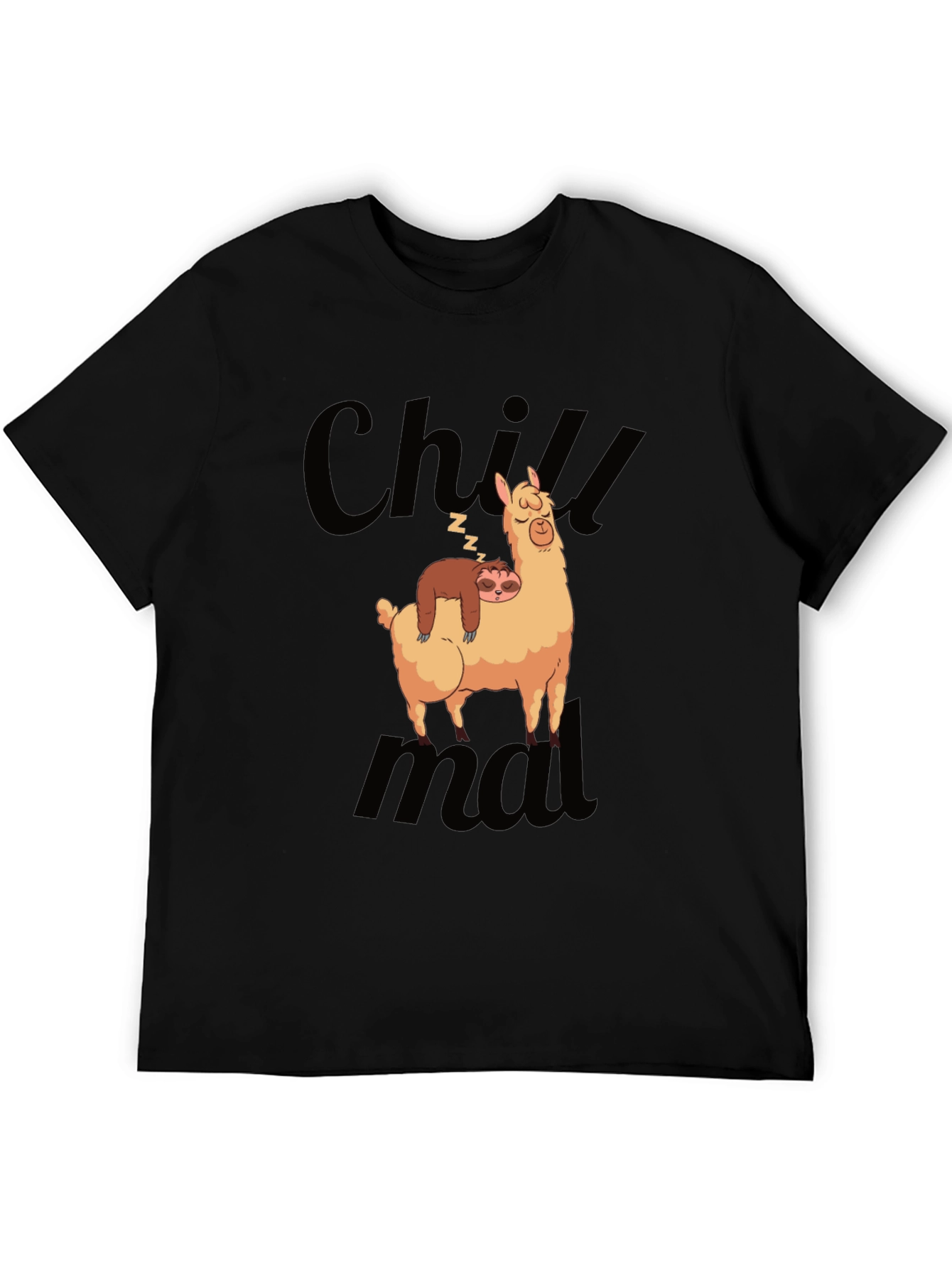 Chill Sloth & Llama Graphic Tee