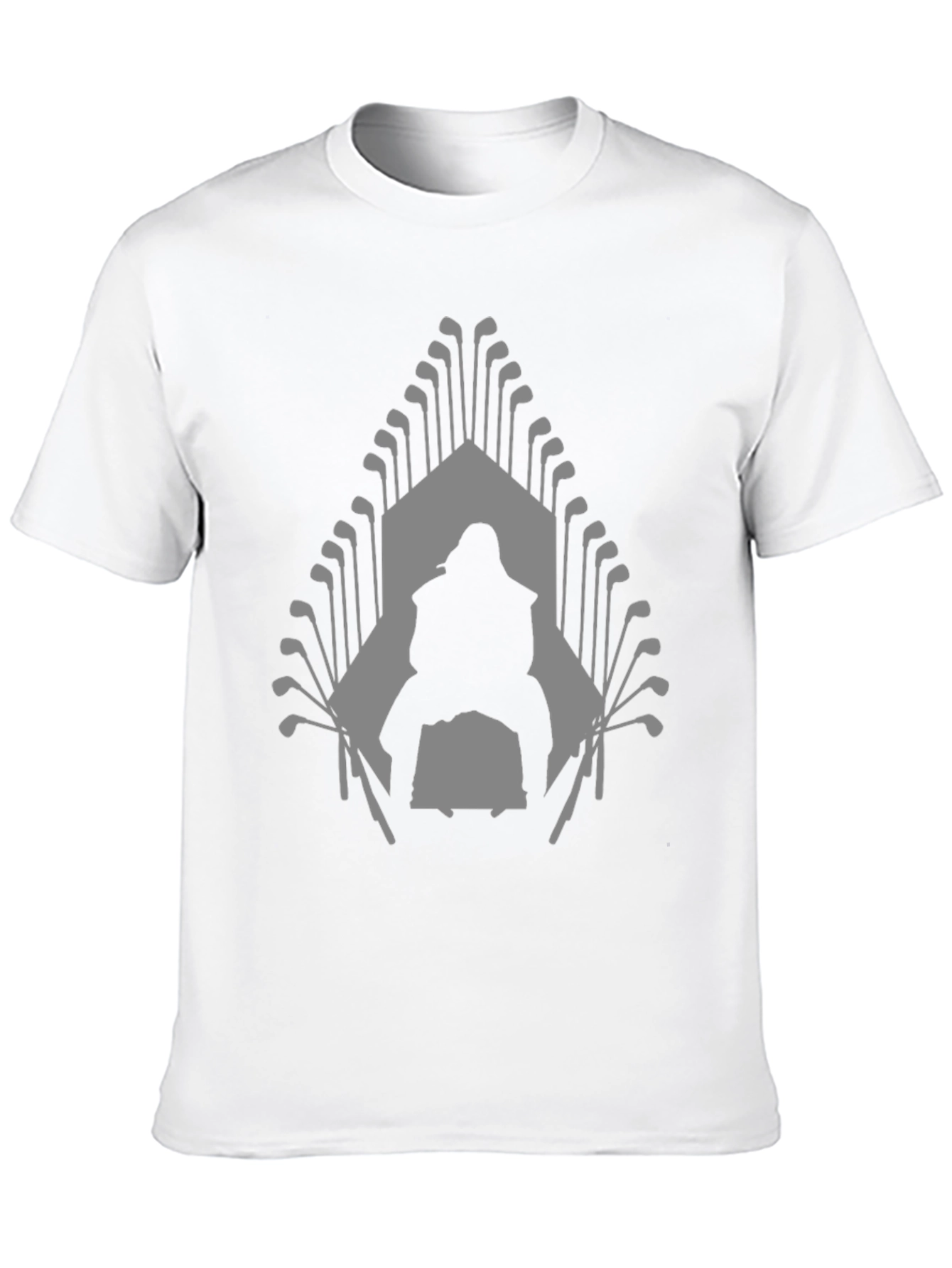 Golf Throne Graphic Tee - Stylish & Unique Design
