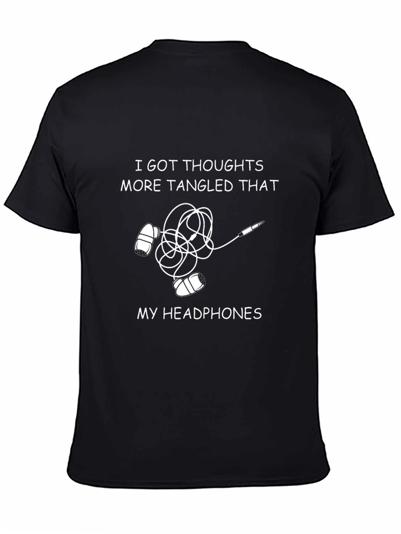 Tangled Thoughts T-Shirt Funny Graphic Tee