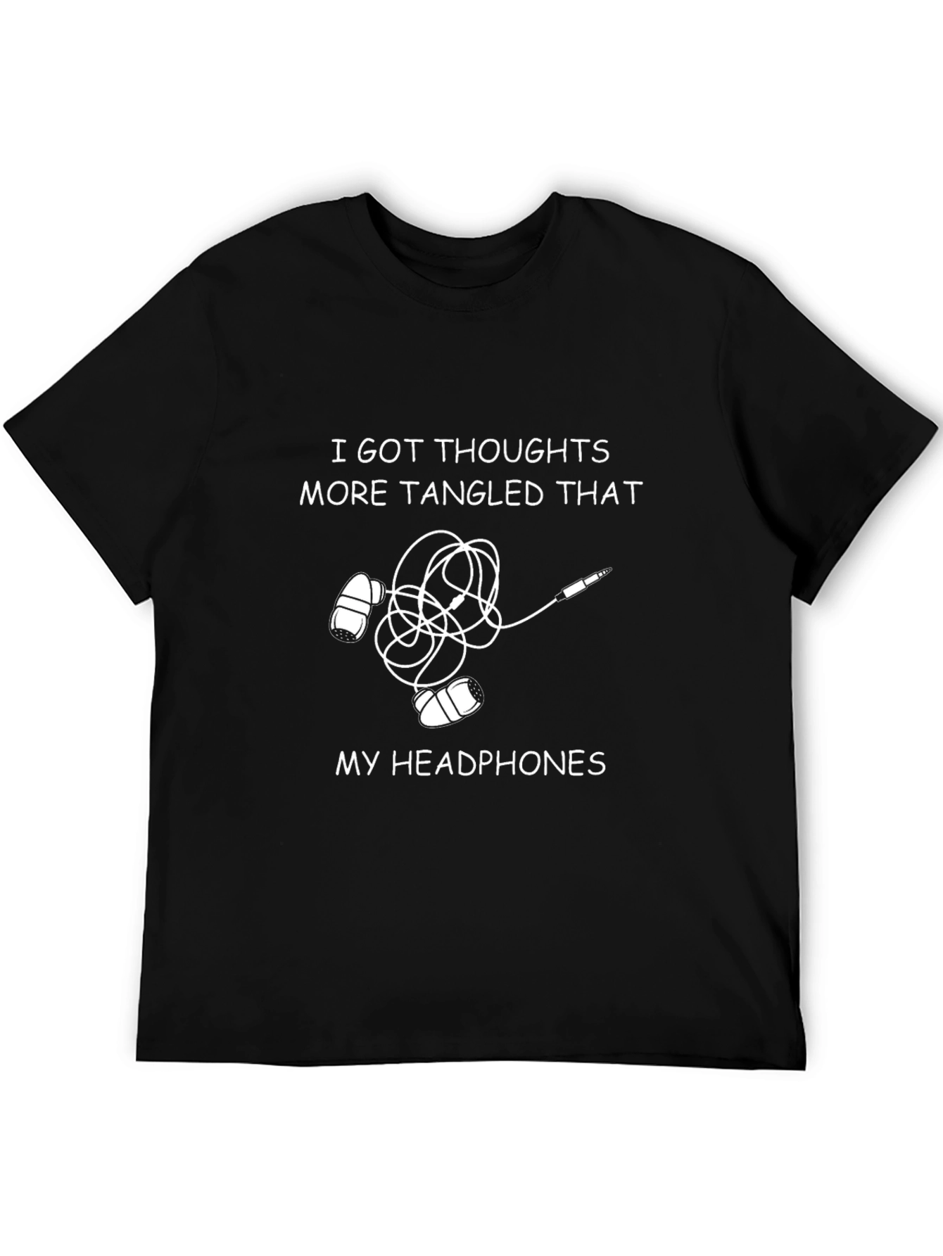 Tangled Thoughts T-Shirt Funny Graphic Tee