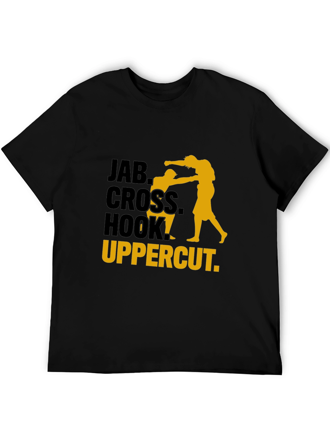 Boxing Moves T-Shirt - Jab Cross Hook Uppercut
