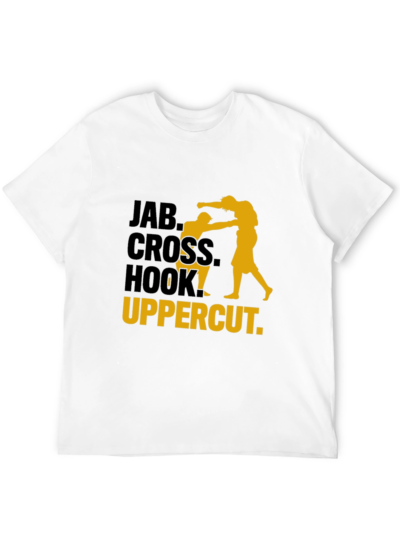 Boxing Moves T-Shirt - Jab Cross Hook Uppercut